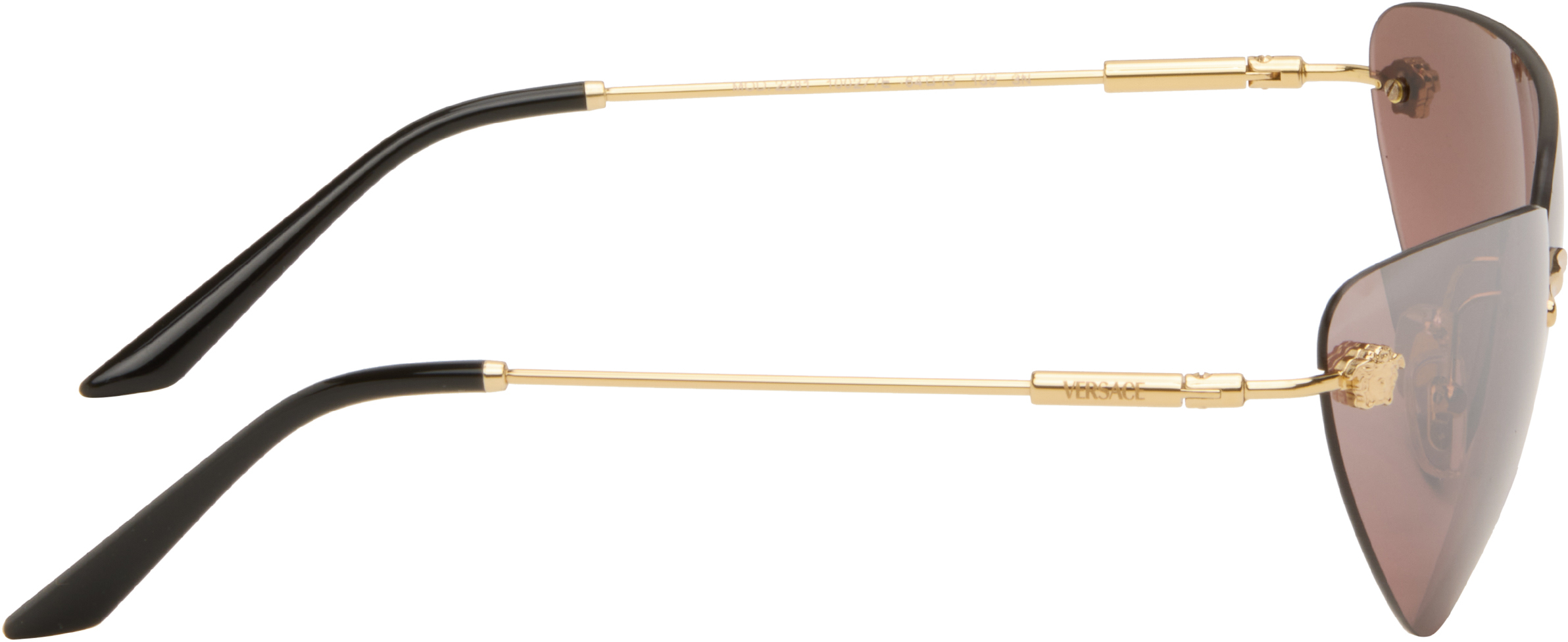 Versace Medusa Cat-eye Sunglasses In Gold