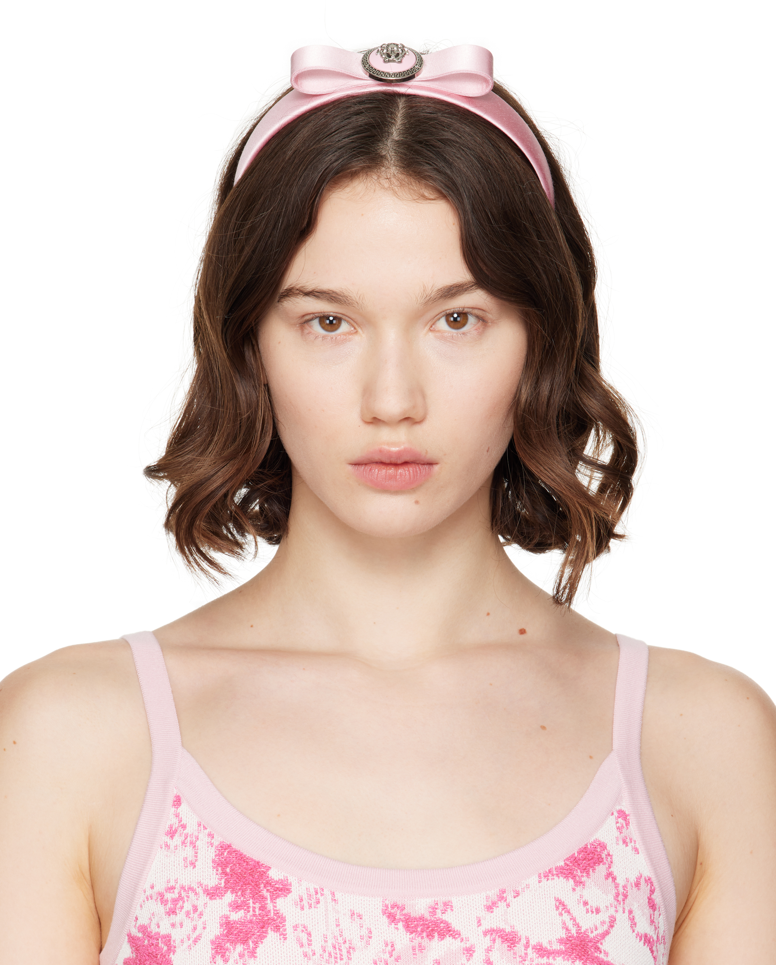 Pink Gianni Ribbon Headband