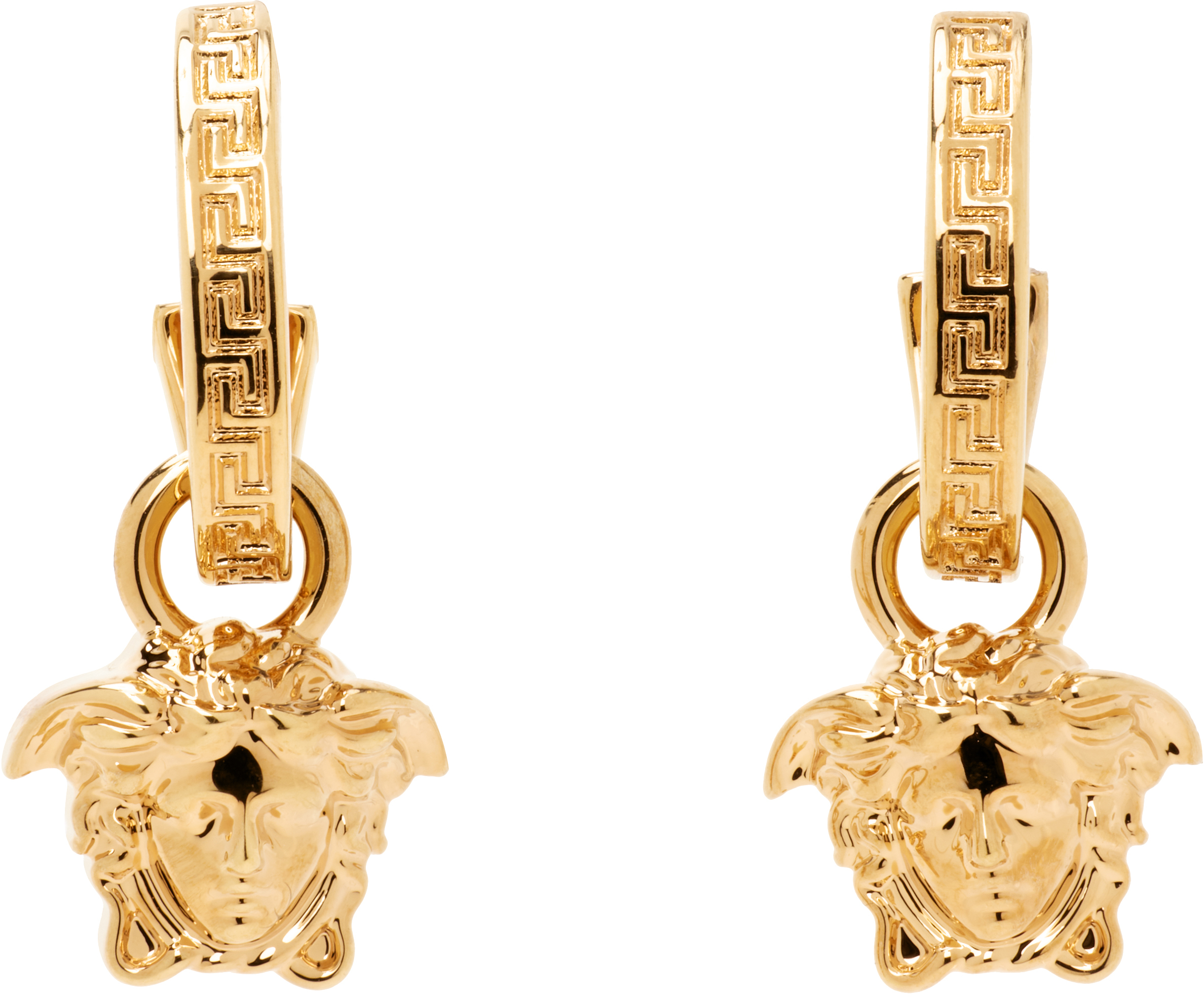 'La Medusa' Greca Hoop Earrings