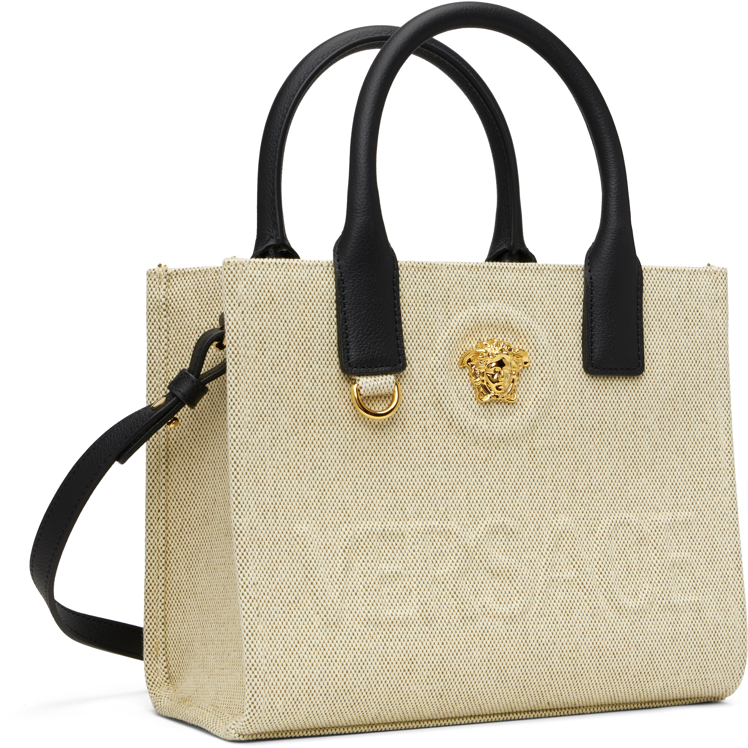 Versace Beige 'la Medusa' Mini Bag