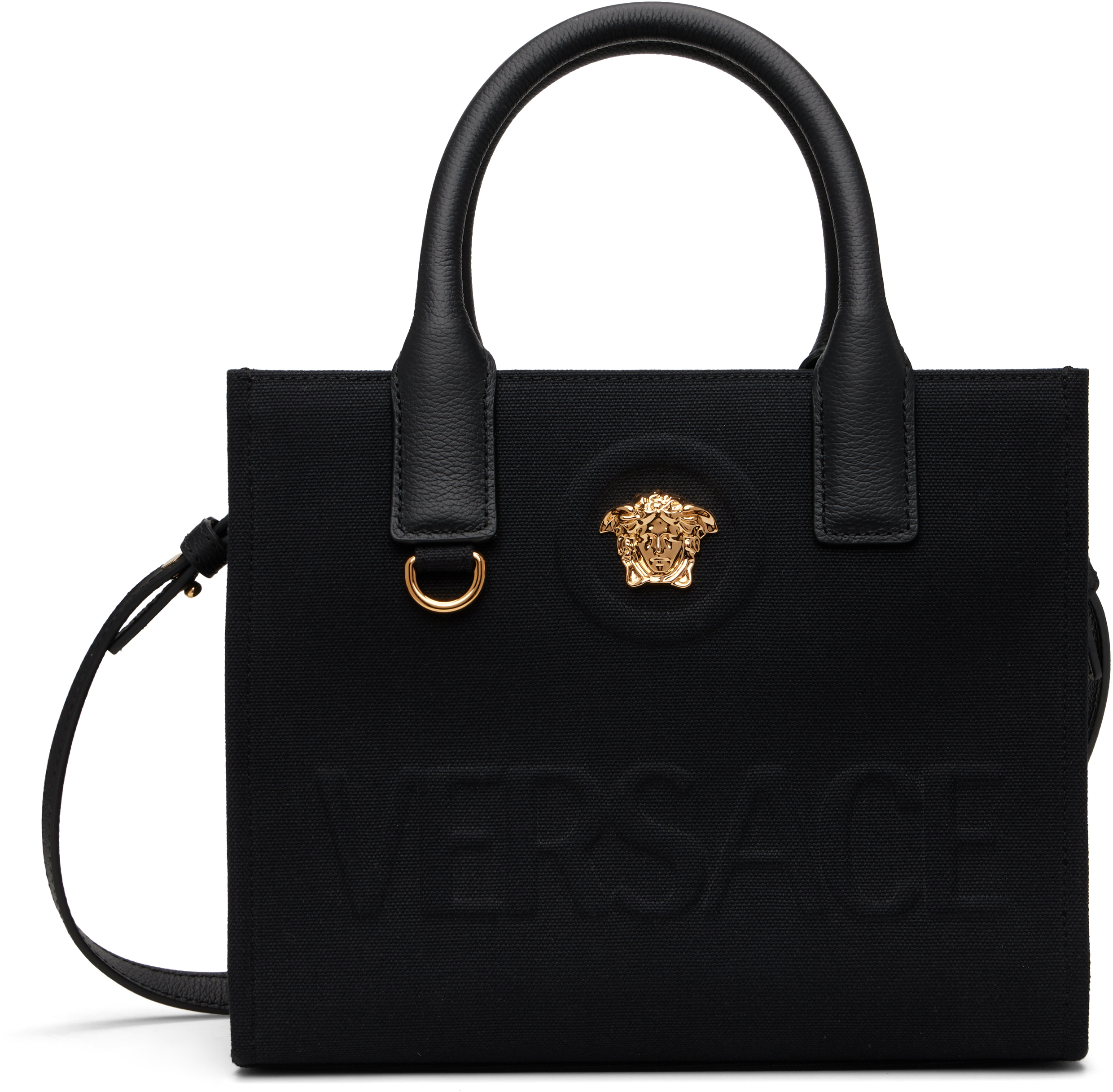 Black 'La Medusa' Mini Bag