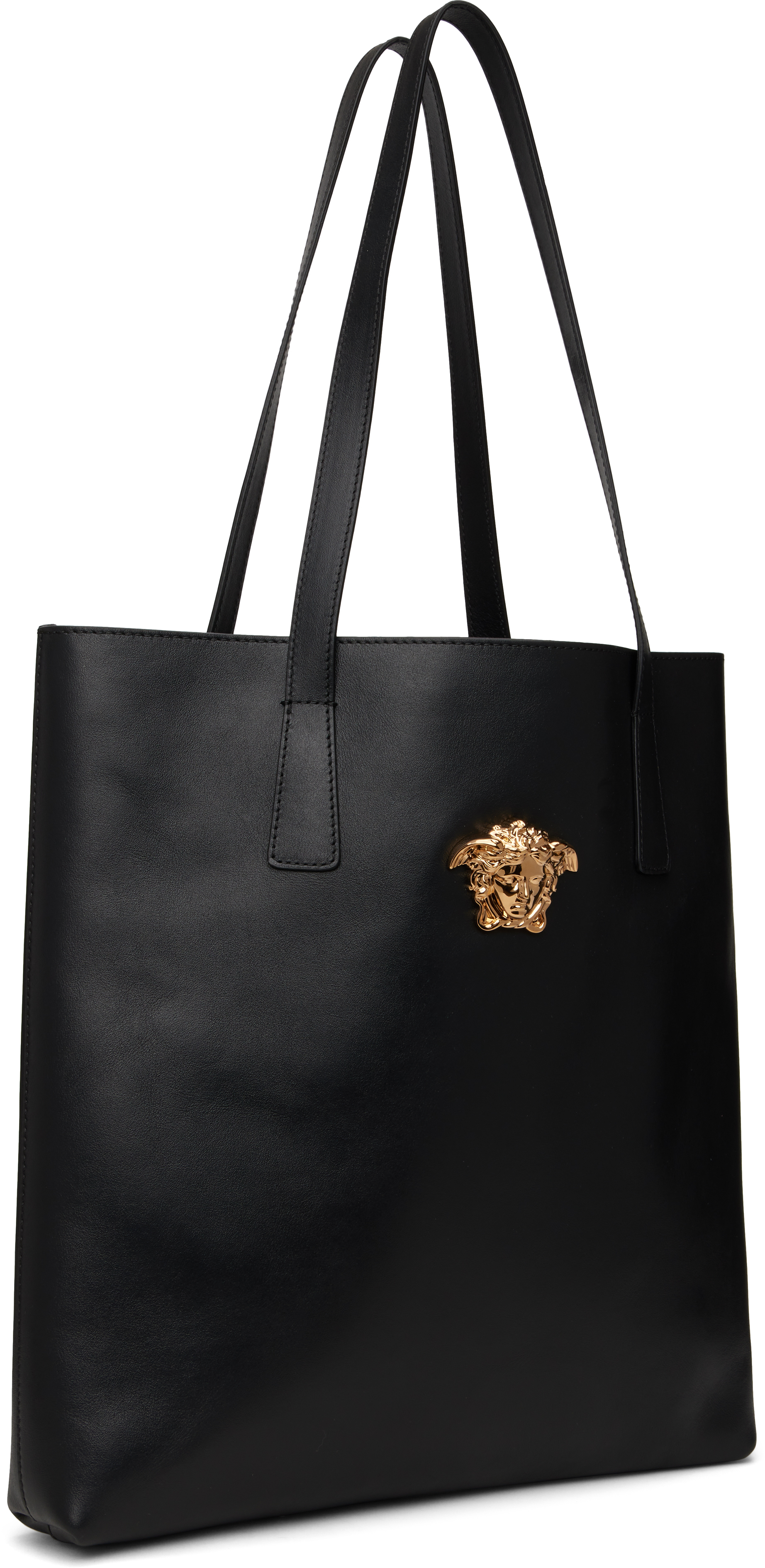 Versace Black 'la Medusa' Tote
