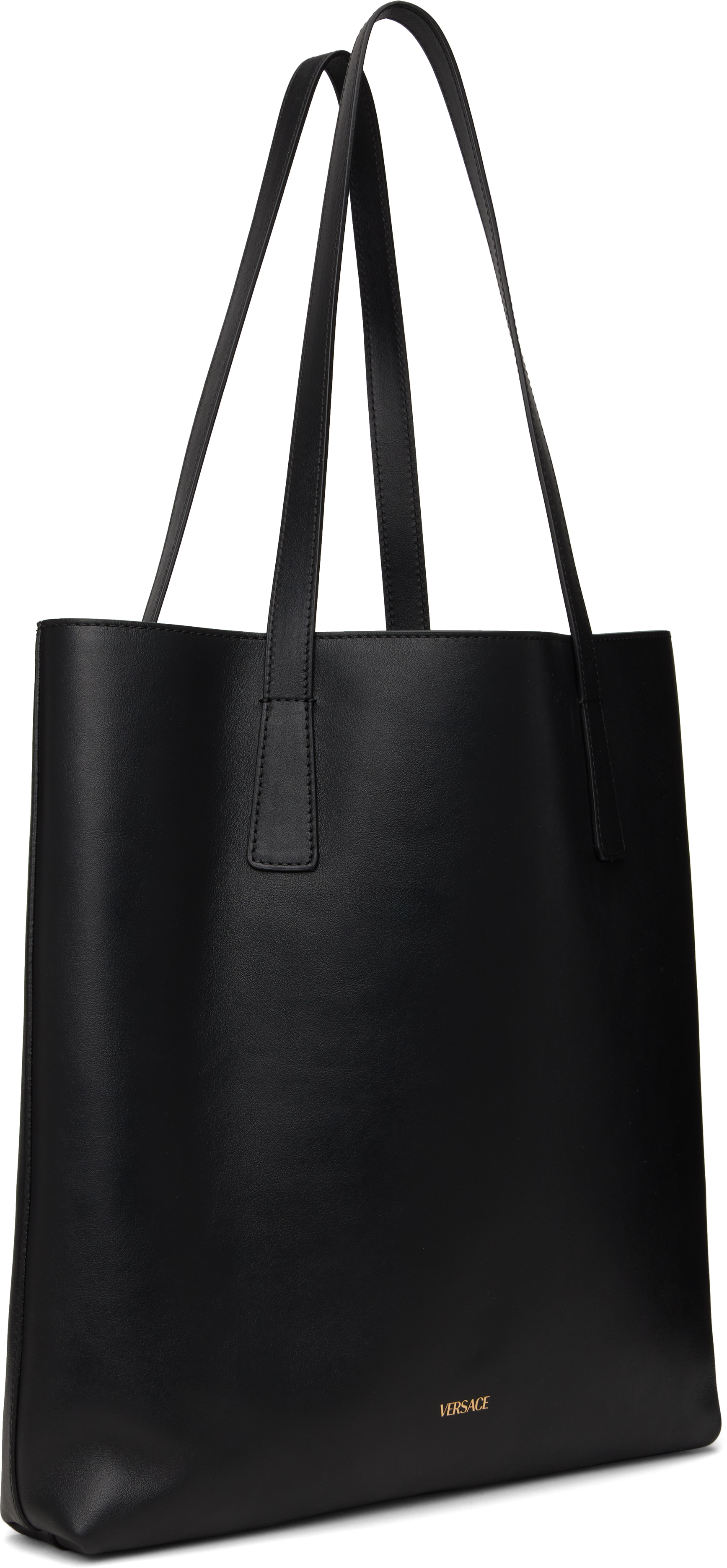 Versace Black 'la Medusa' Tote