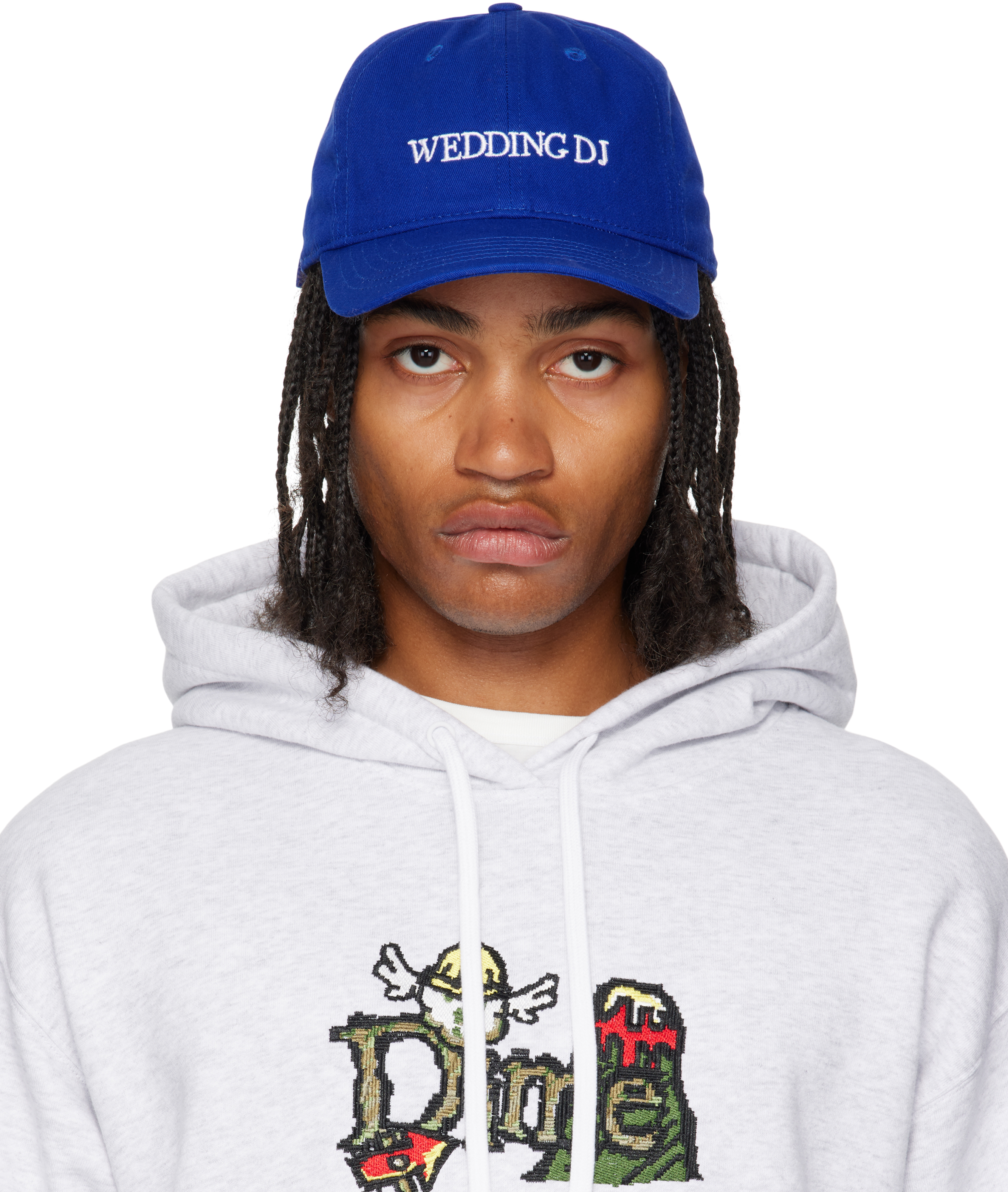 Blue 'Wedding DJ' Cap
