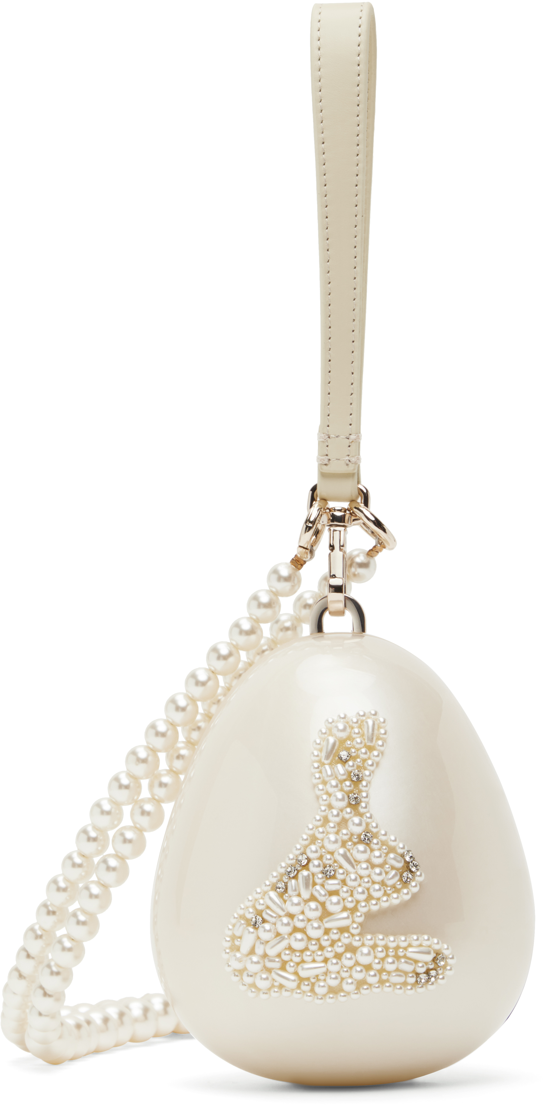 美品】simone rocha パールエッグバッグ あさぎーにょ poppy 美品