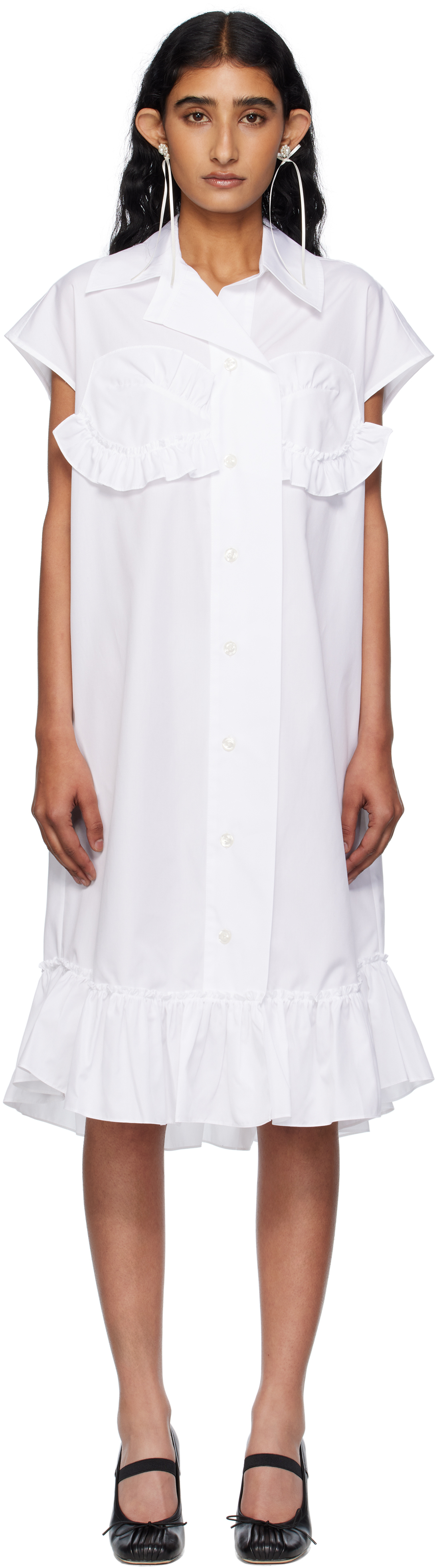 simone-rocha-white-sleeveless-