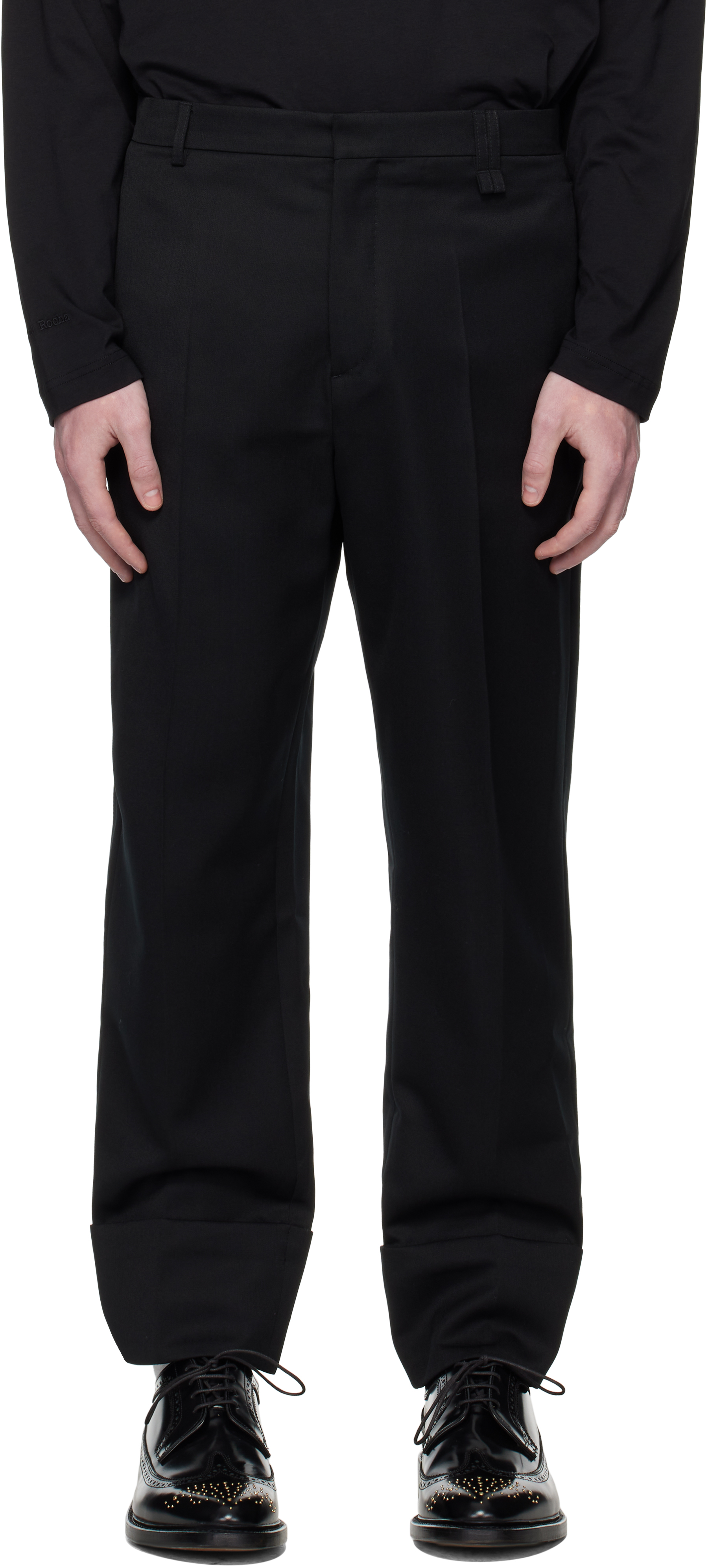 simone-rocha-black-cuffed-