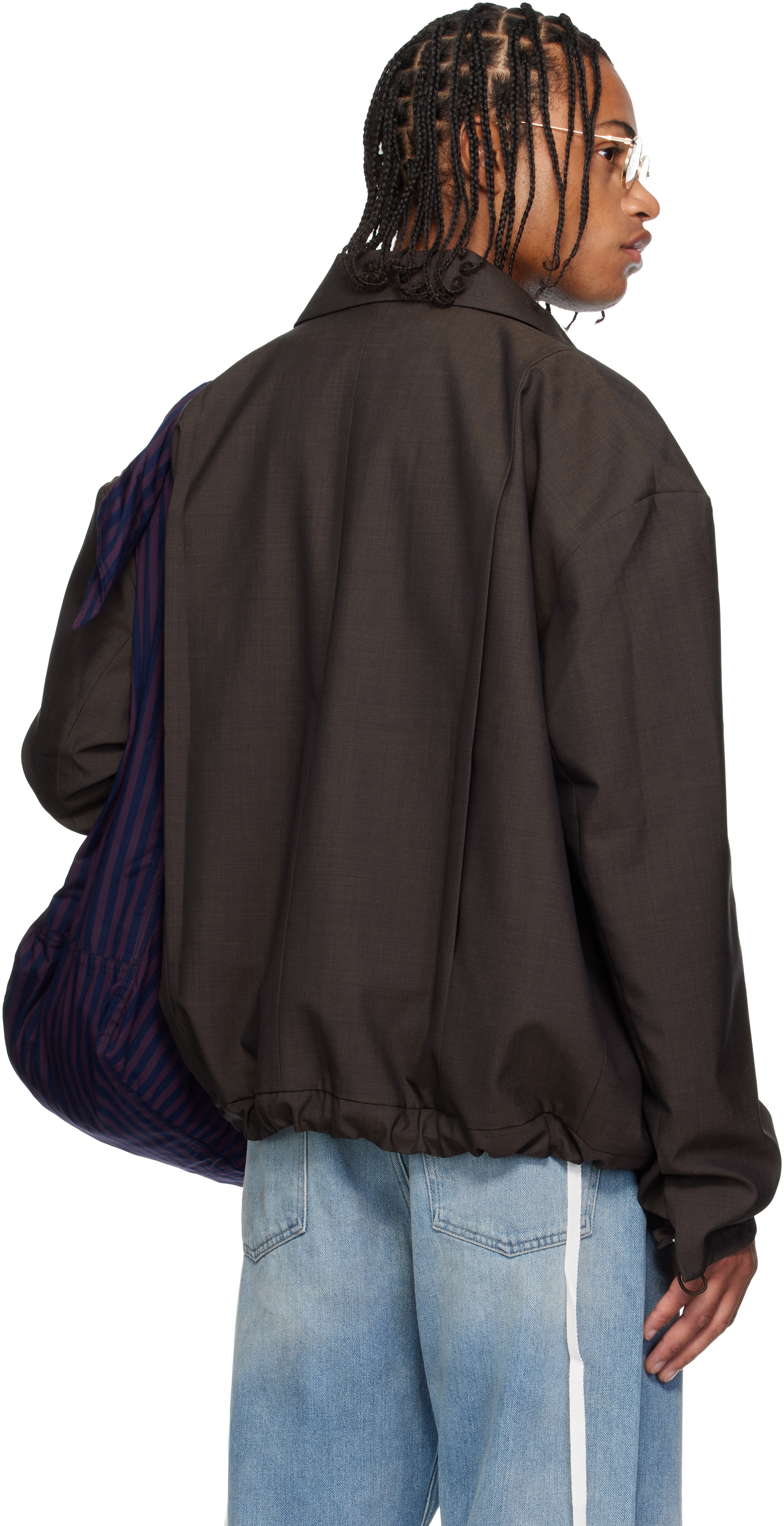 Sonia Carrasco Brown Tracksuit Jacket In Brown
