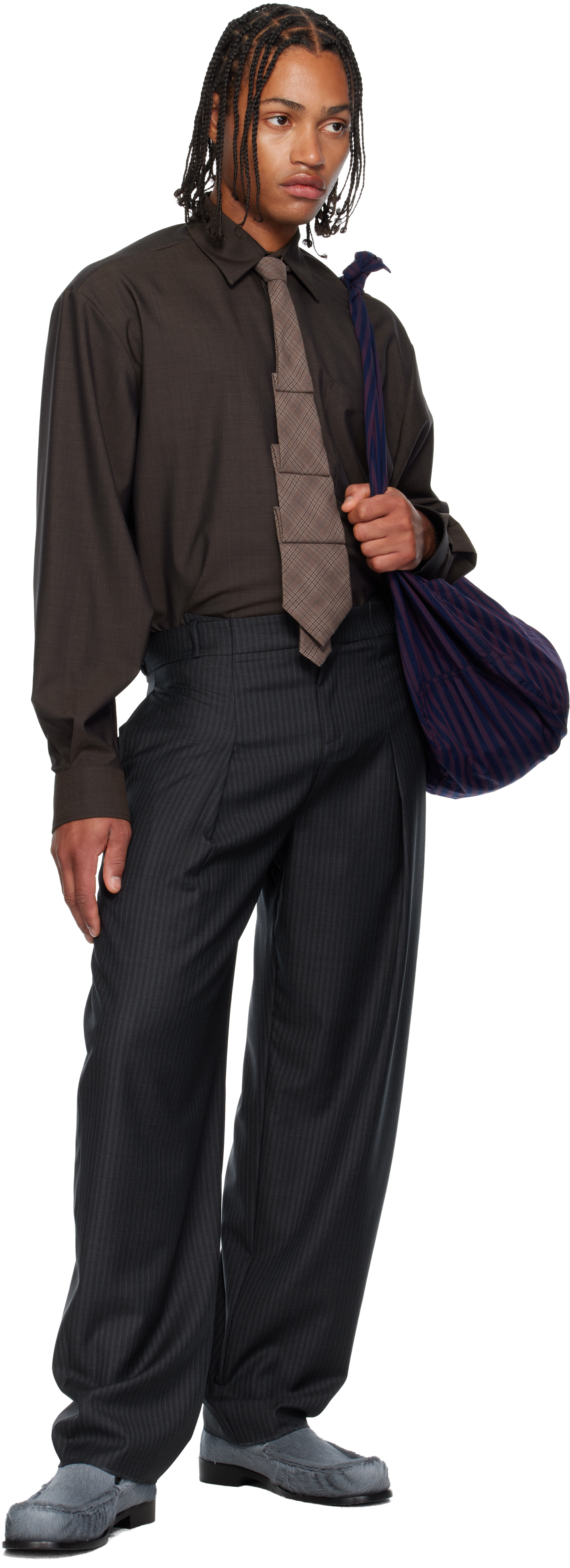 Sonia Carrasco Brown Fundamental Shirt In Brown