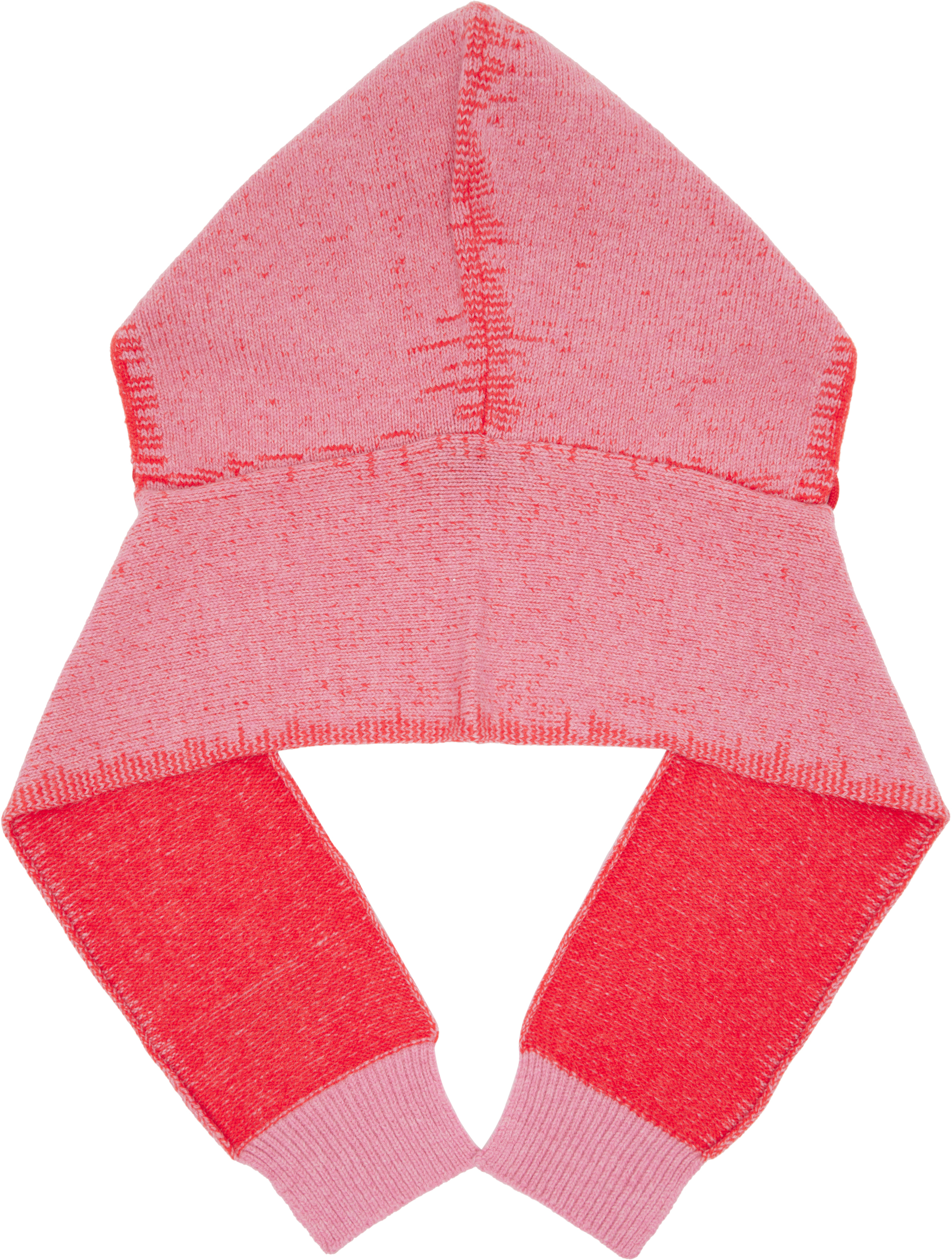 B.b. Wallace Pink Blake Hood Scarf In Pink