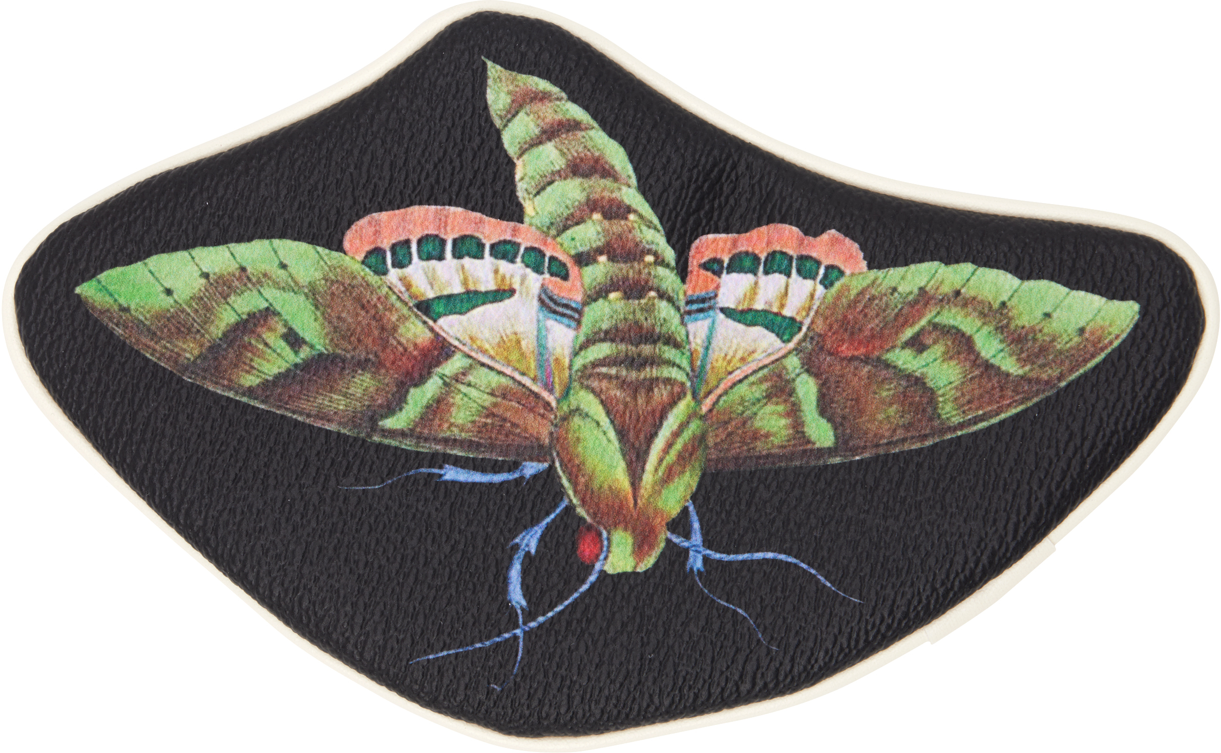 Undercover Multicolor Uc2e1p95-2 Moth Pouch In Black