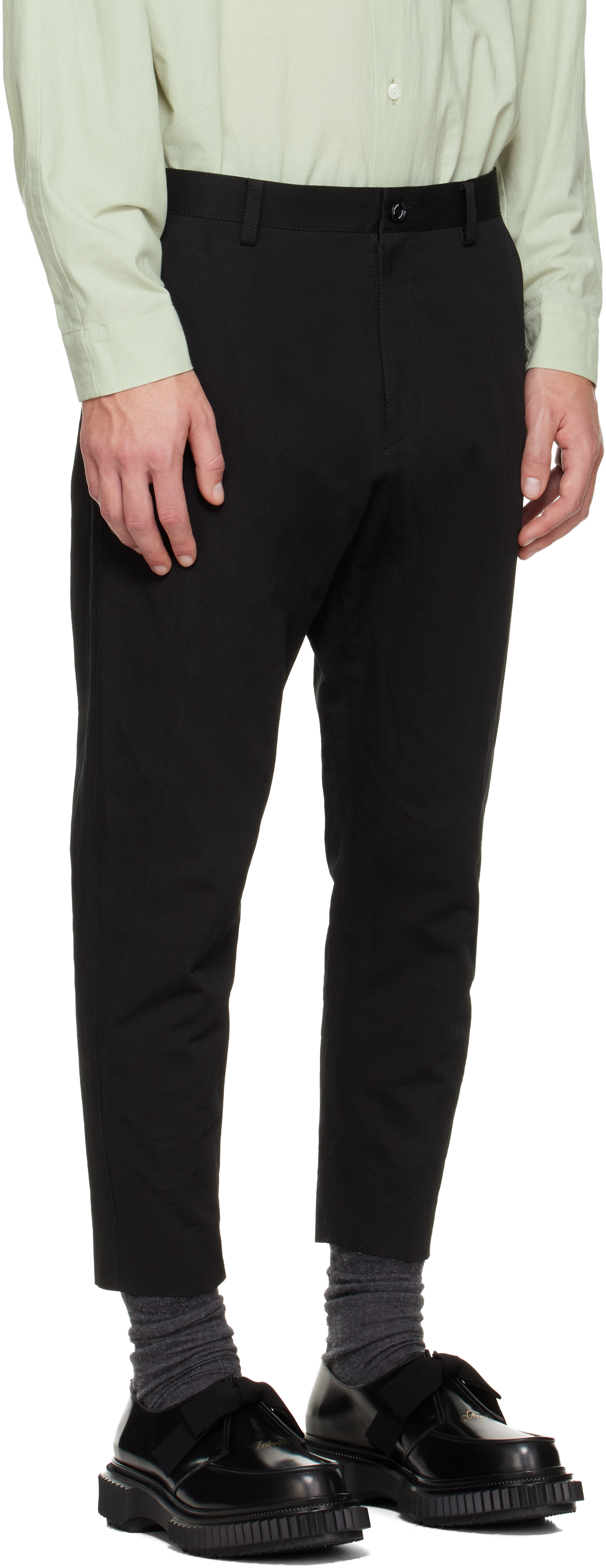 Undercover Black Us2e4591 Trousers In Black