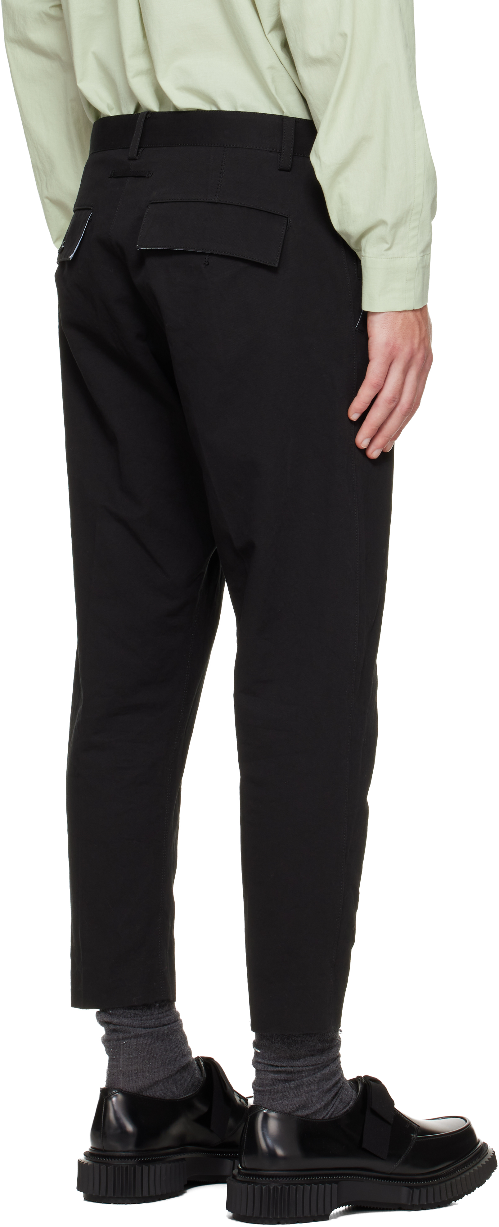Undercover Black Us2e4591 Trousers In Black