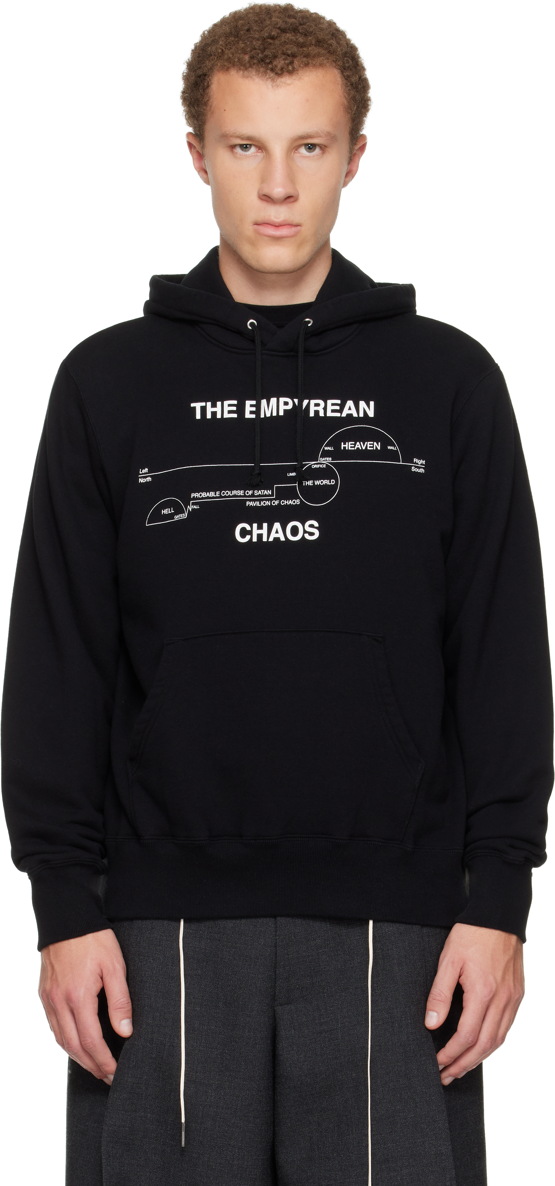 Black UC2E4893 Hoodie by UNDERCOVER on Sale