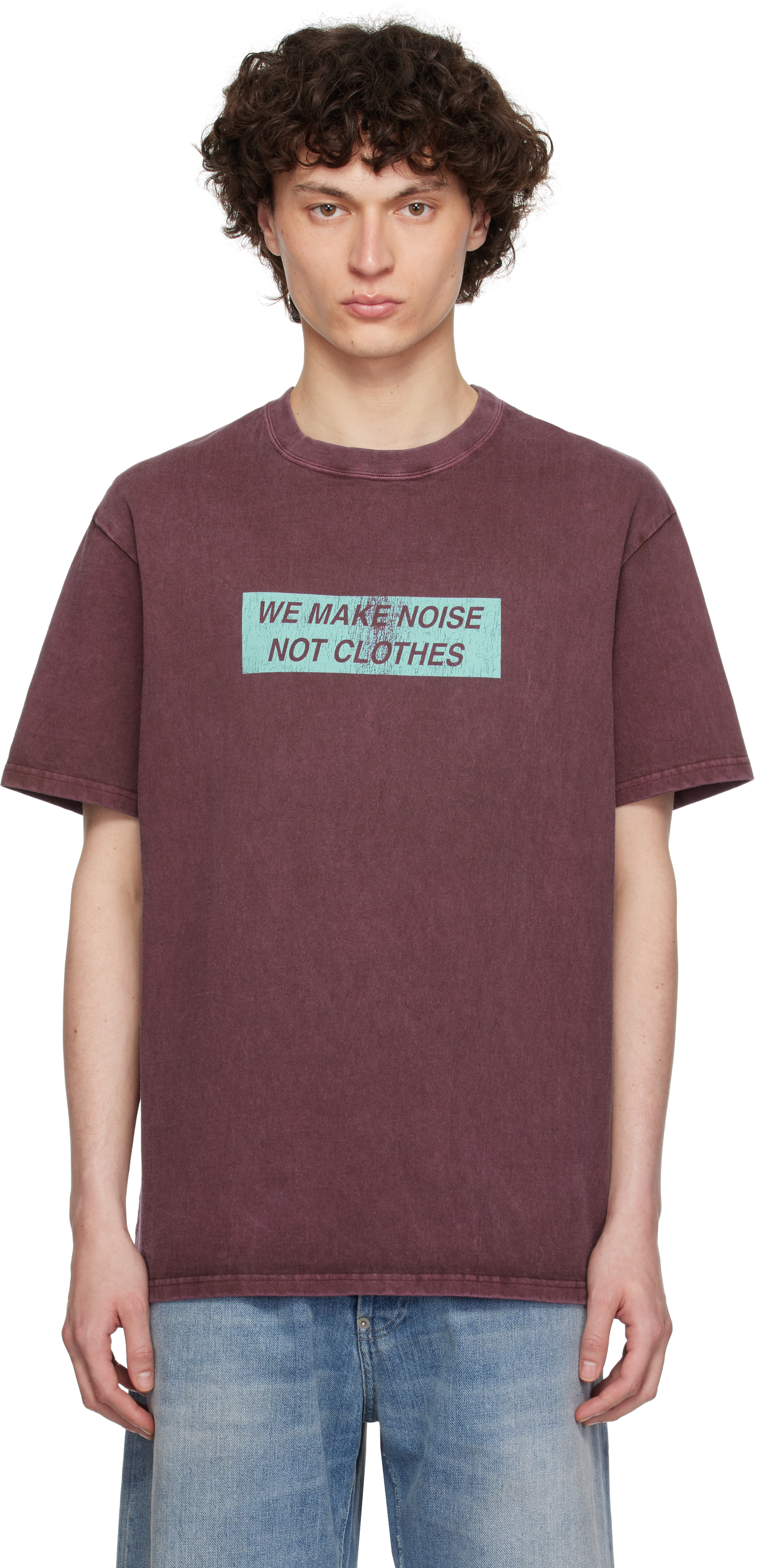 Burgundy UC1D9810-2 T-shirt