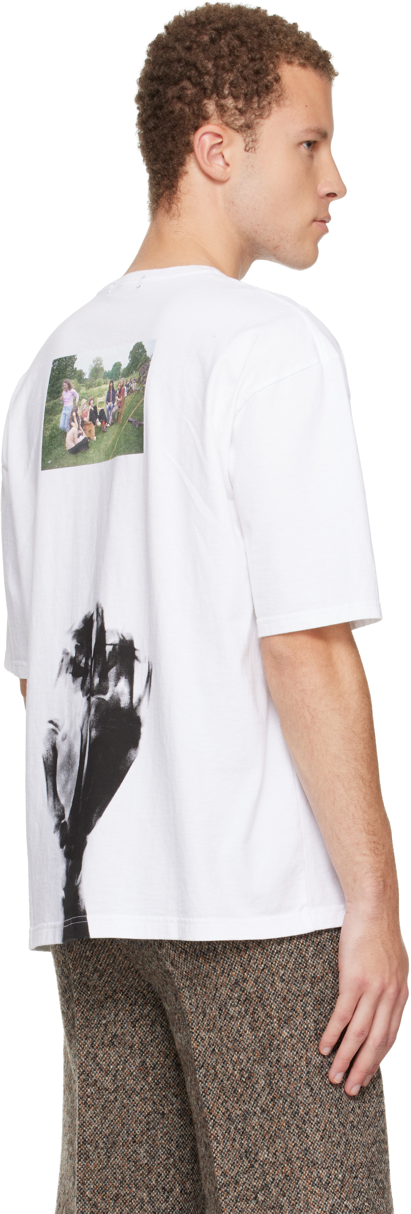 Undercover White Uc2e4813-7 T-shirt In White