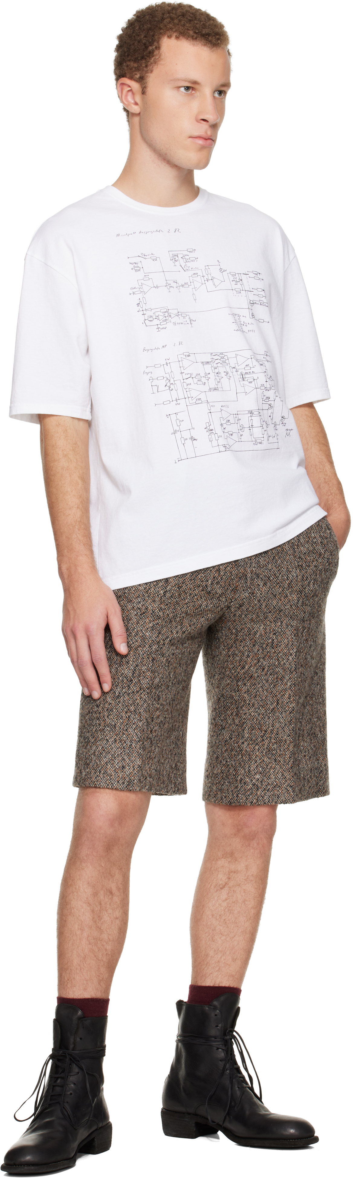 Undercover White Uc2e4813-7 T-shirt In White