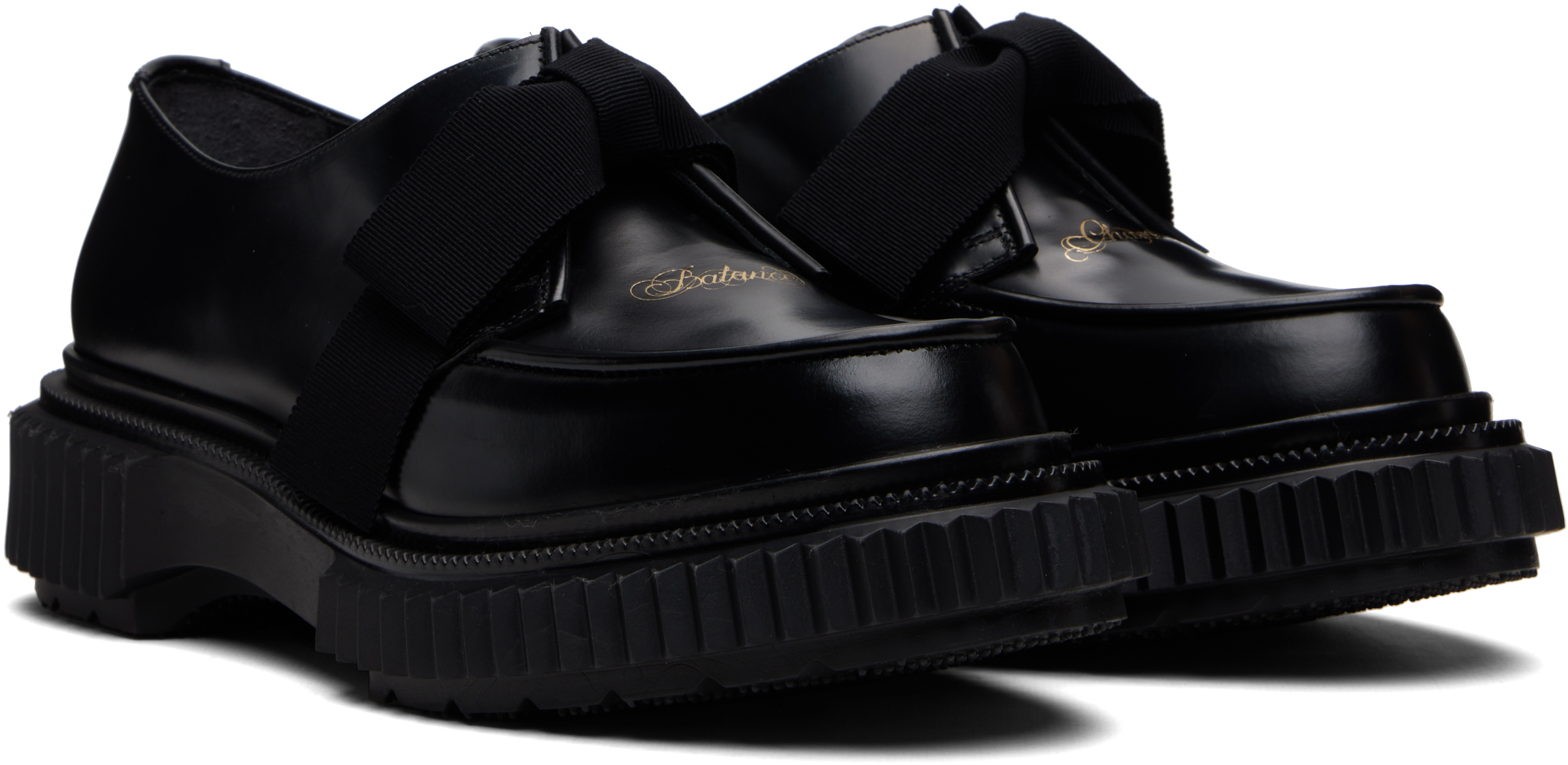 Undercover Black Adieu Edition Uc2e4f03 Loafers In Black