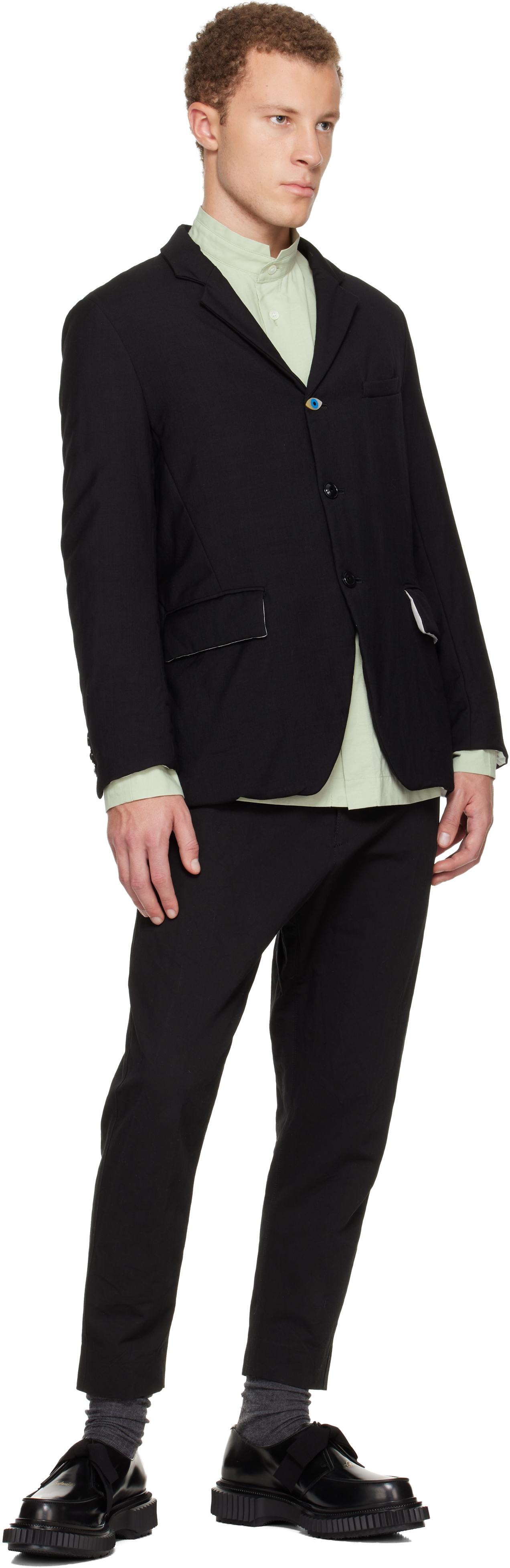 Undercover Black Adieu Edition Uc2e4f03 Loafers In Black