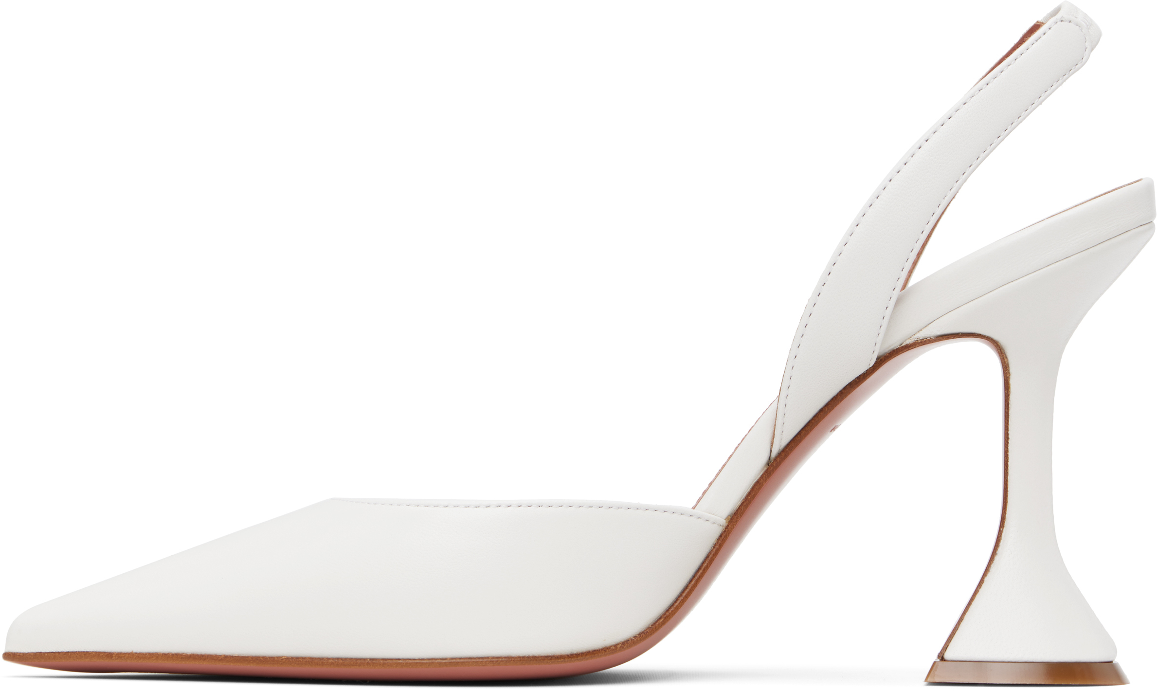 Amina Muaddi Sculpted Pointed-toe Pumps