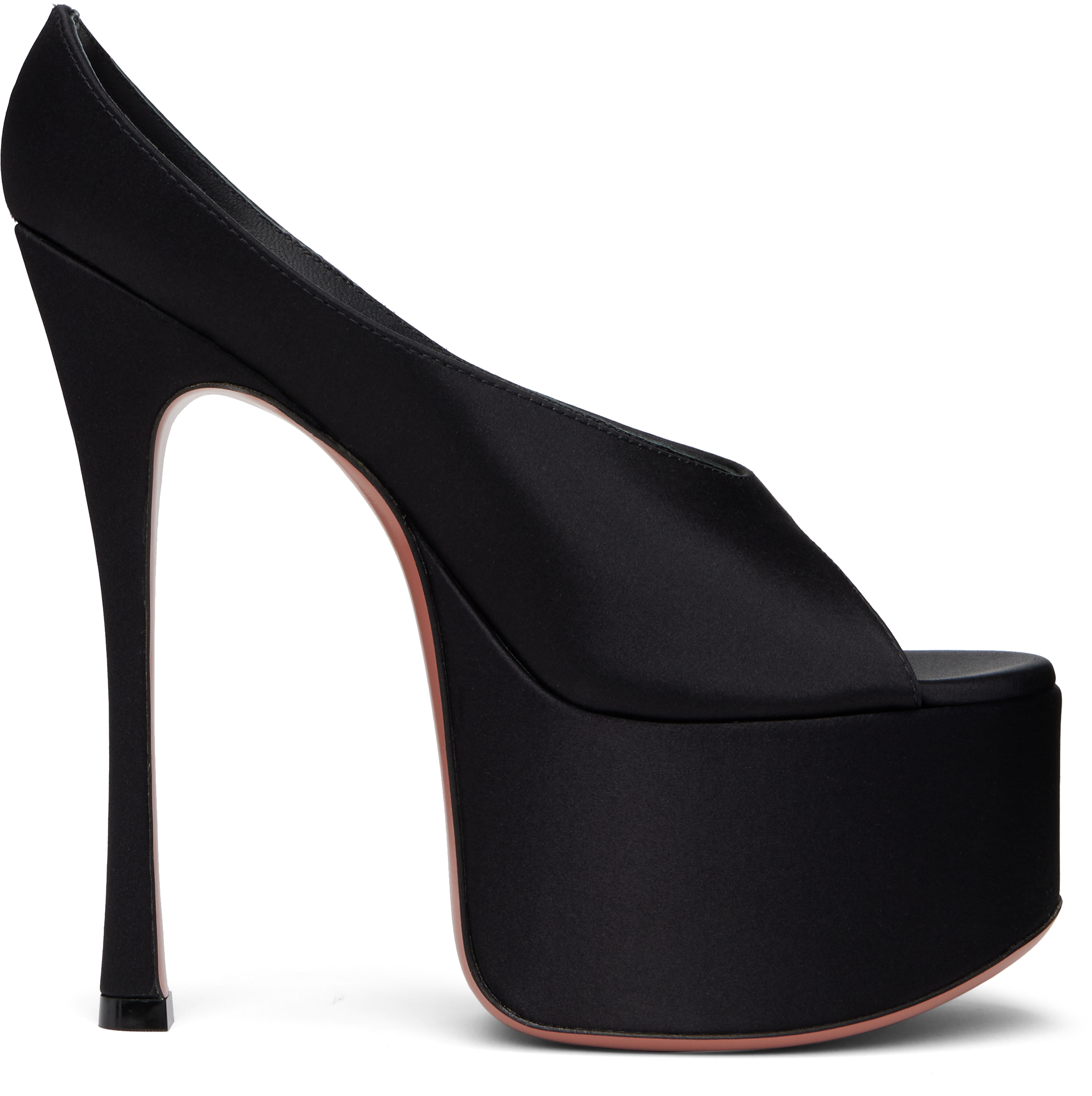 Black Anok Plateau Heeled Sandals
