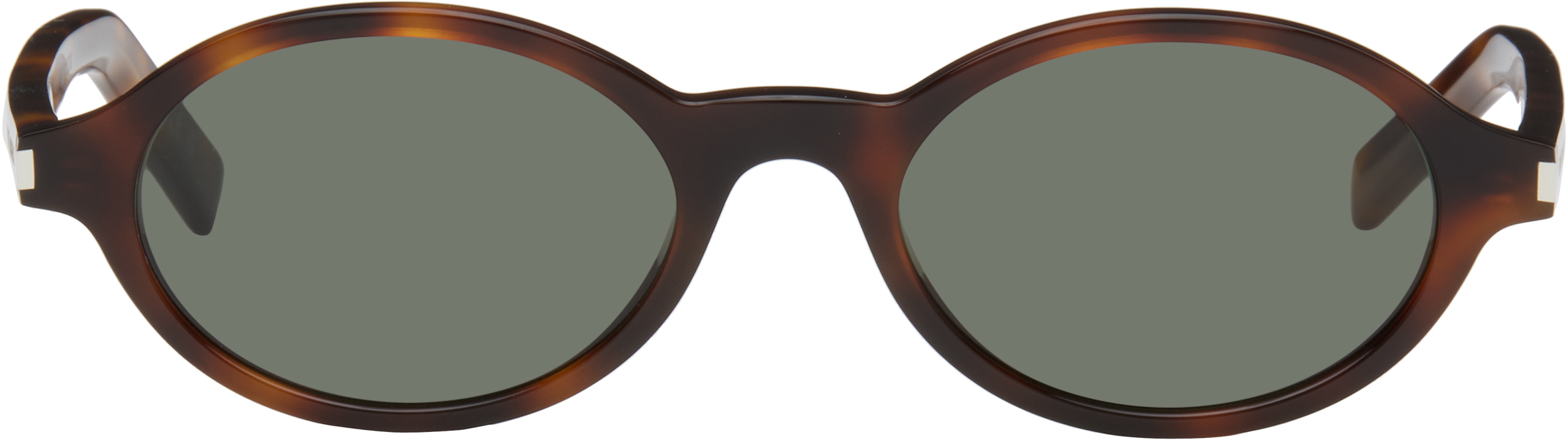 Saint Laurent: ブラウン SL 751 Jeanne サングラス | SSENSE 日本