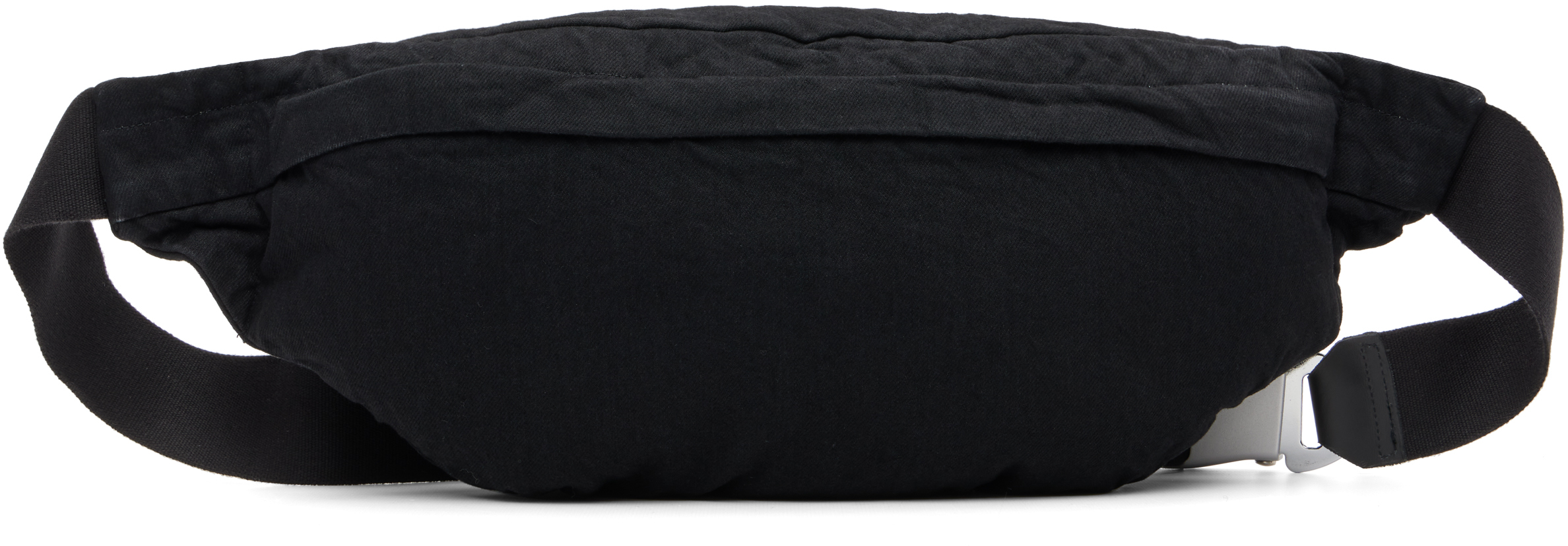 JULIUSのブラック 12oz デニム クロスボディバッグがセール中