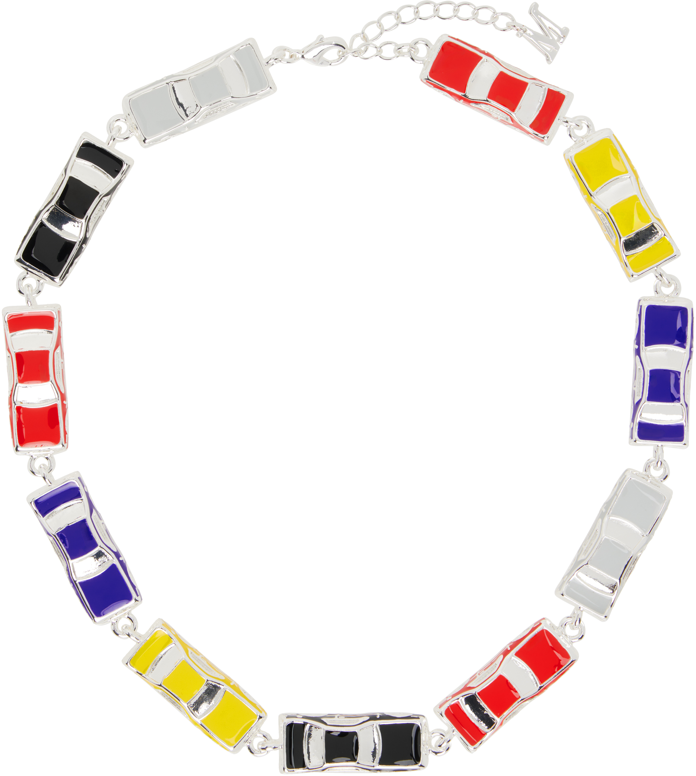 Marland Backus Traffic Jam Necklace In Multi