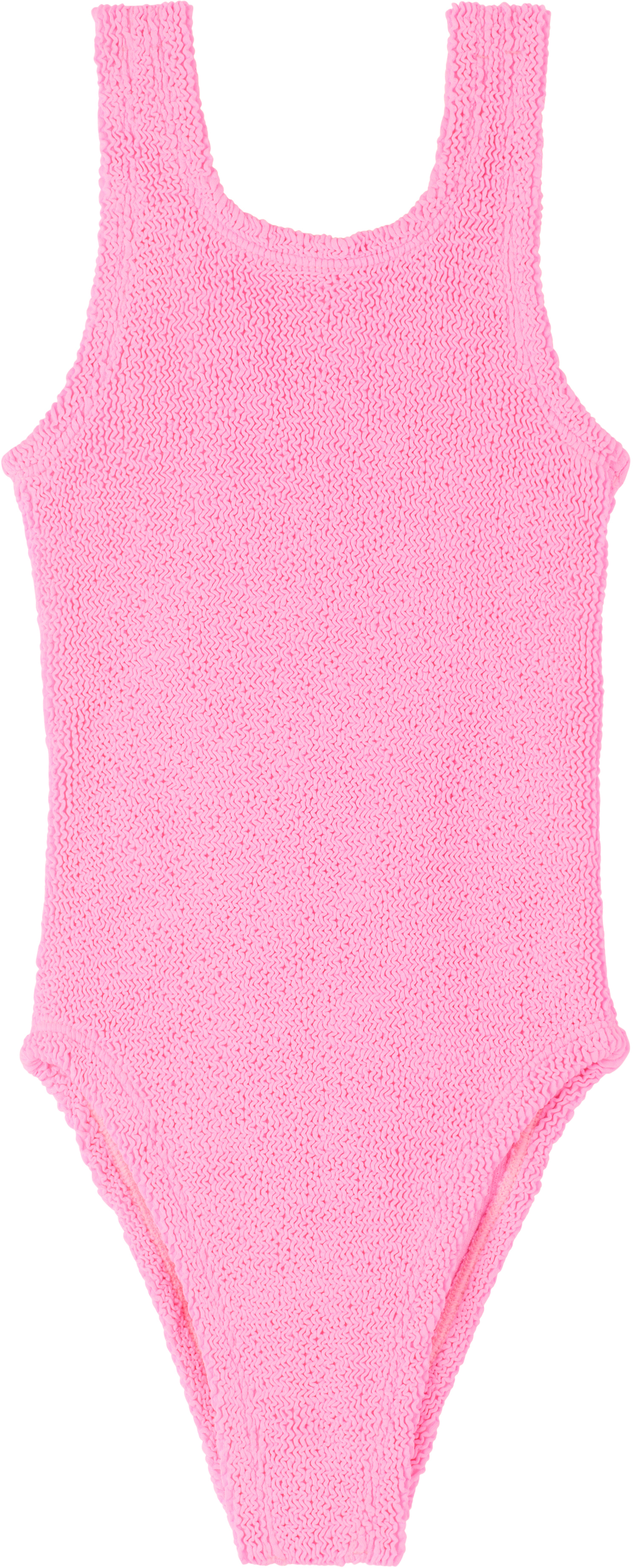 Hunza G Kids Pink Classic Swimsuit