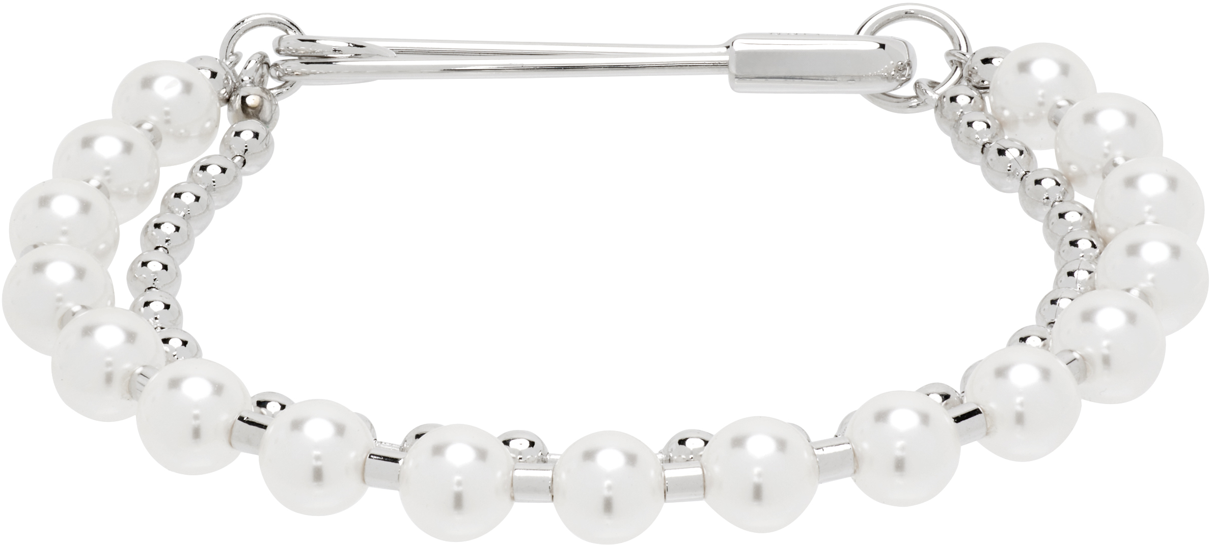 Numbering #9909 Bracelet In White