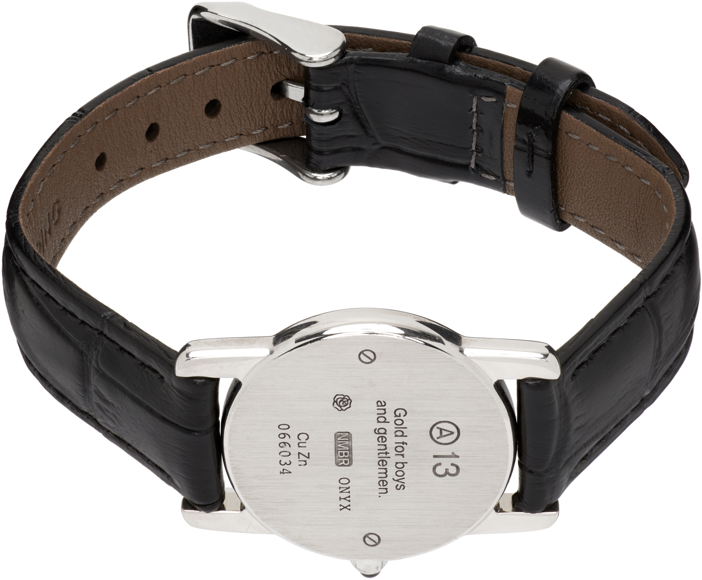 Numbering #1901 BLACK/SILVER 韓国ブレスレット Numbering #1901 BLACK/SILVER 韓国ブレスレット メンズ