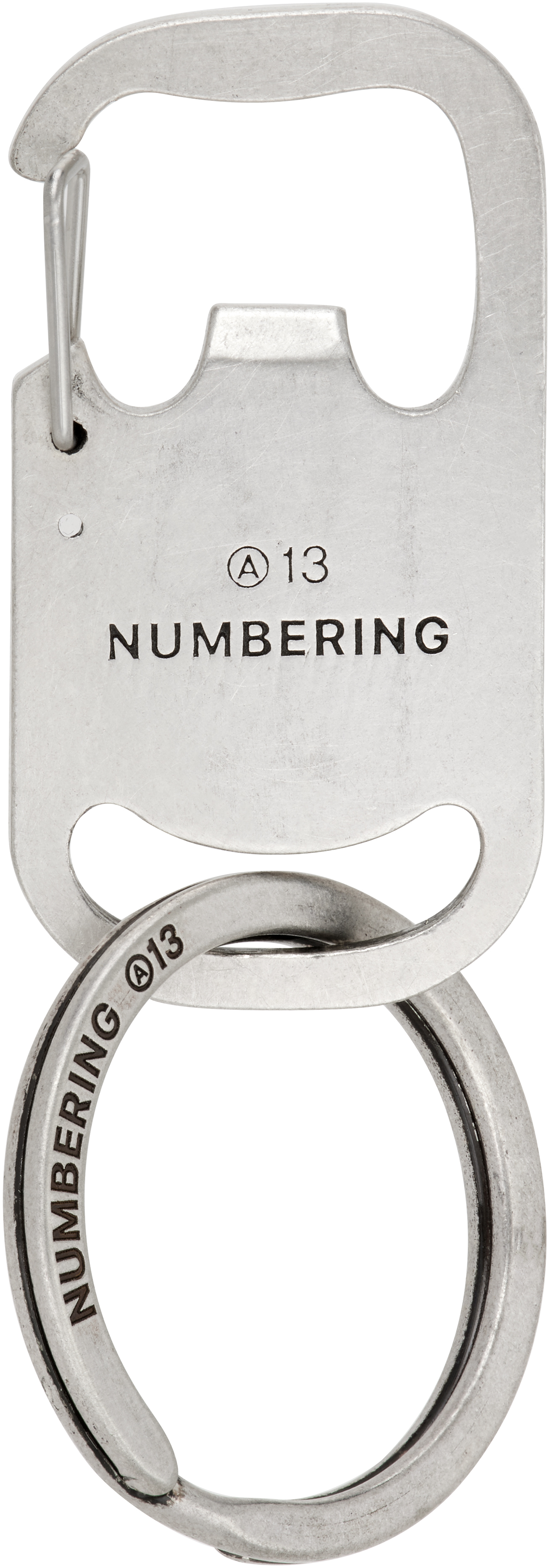 Silver #1009 Keychain