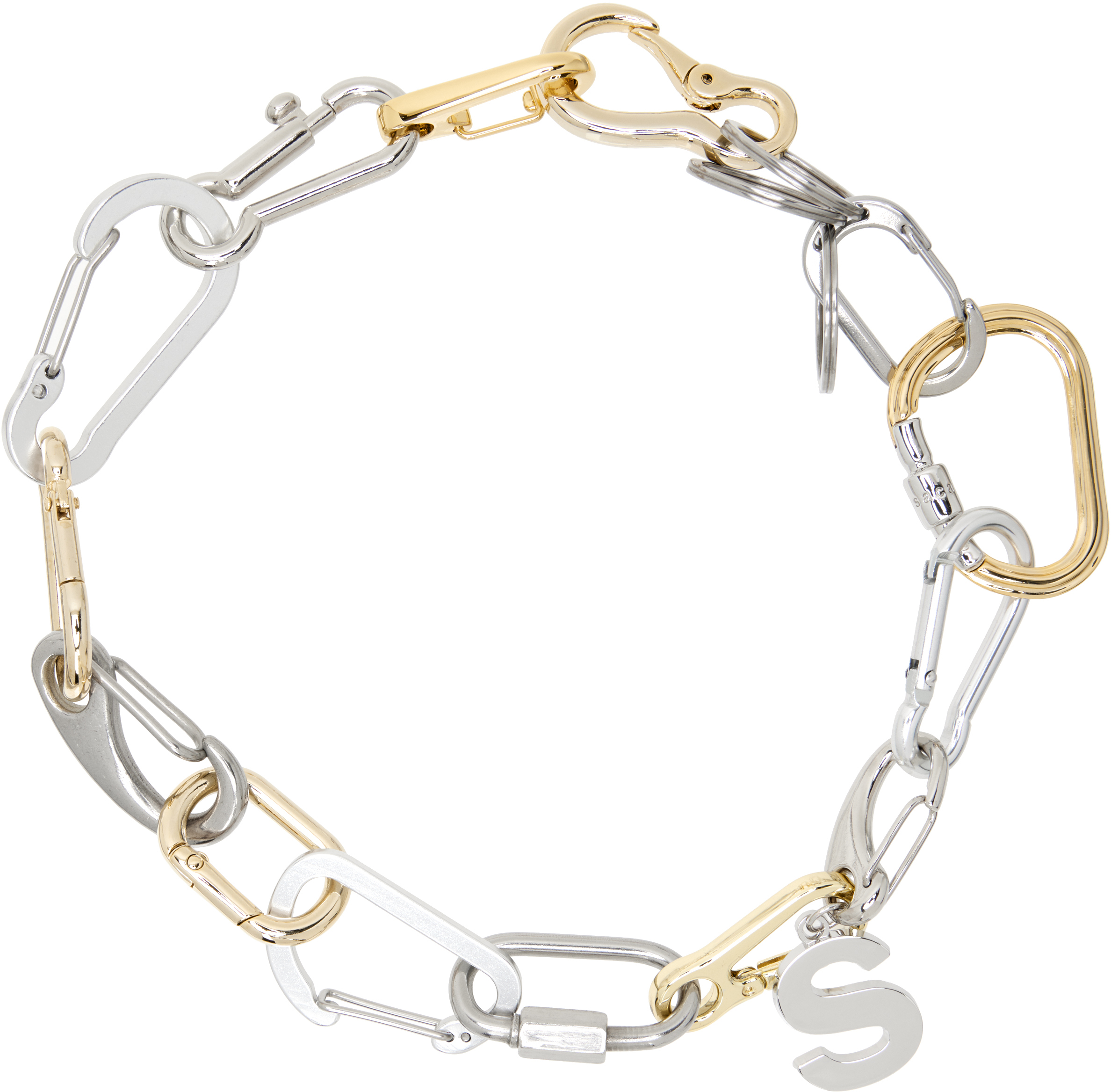 Carabiner Chain Necklace