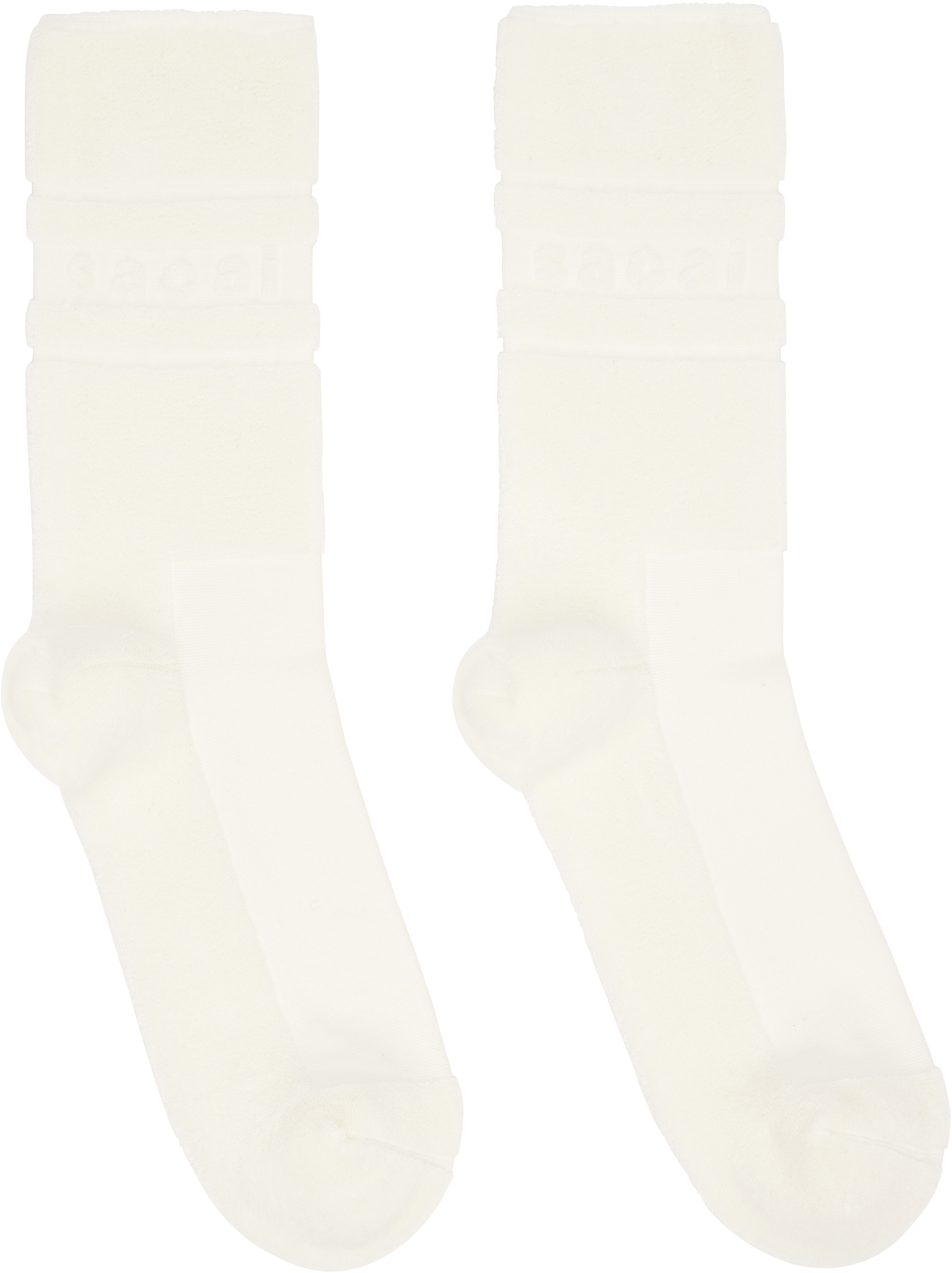 Off-White Pile Logo Socks