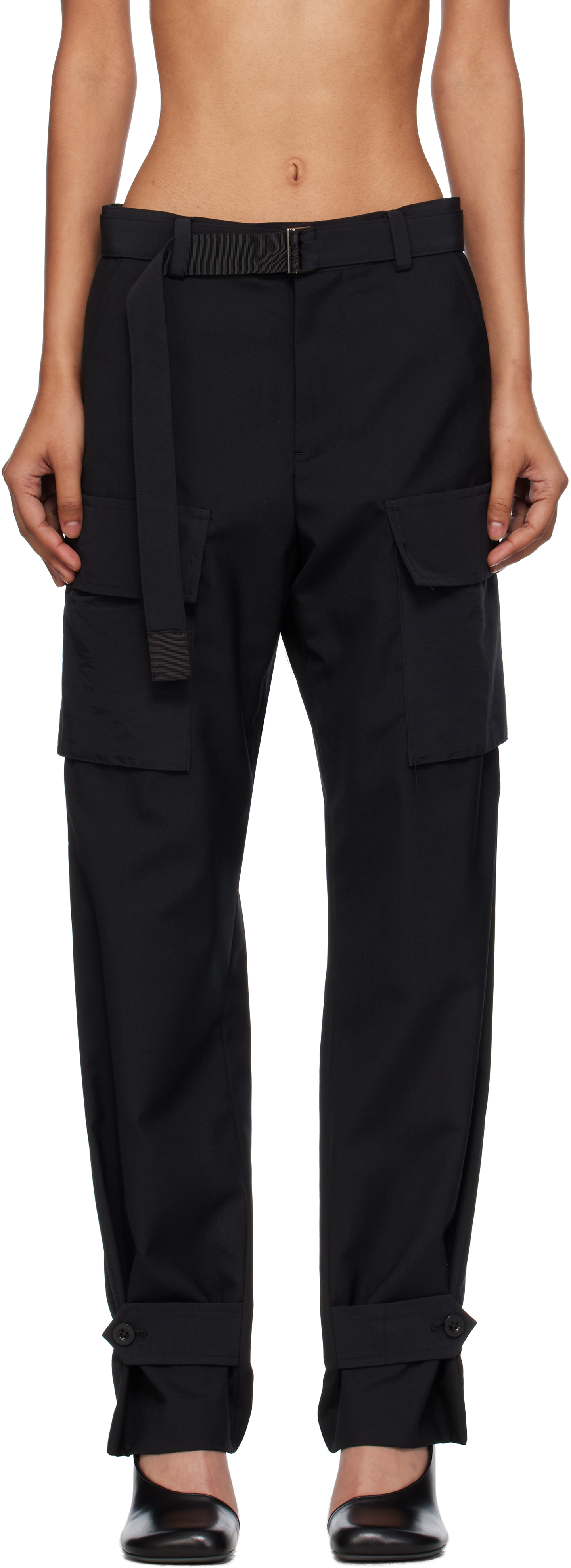 Black Suiting Trousers