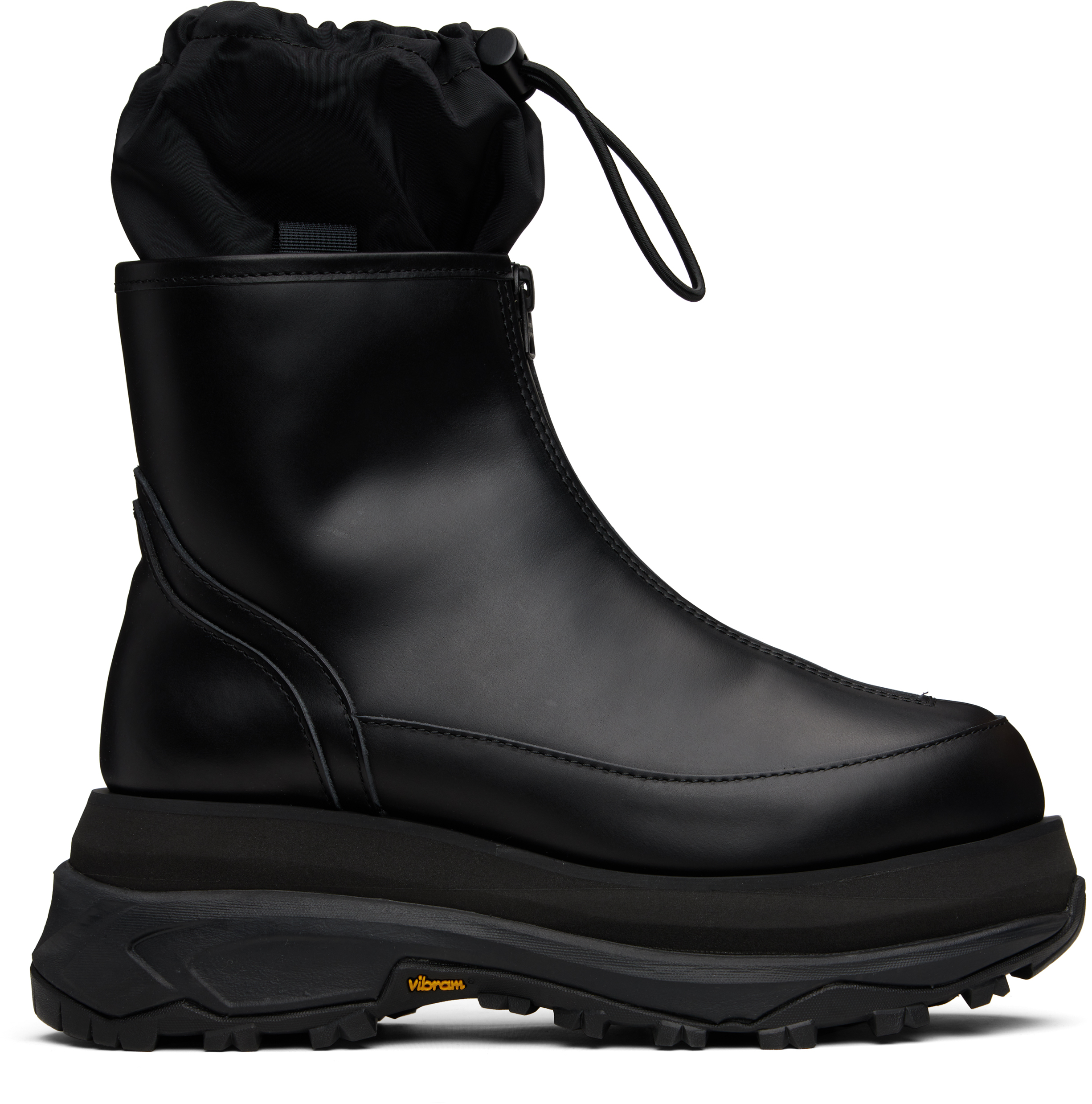Black Zip Up Boots