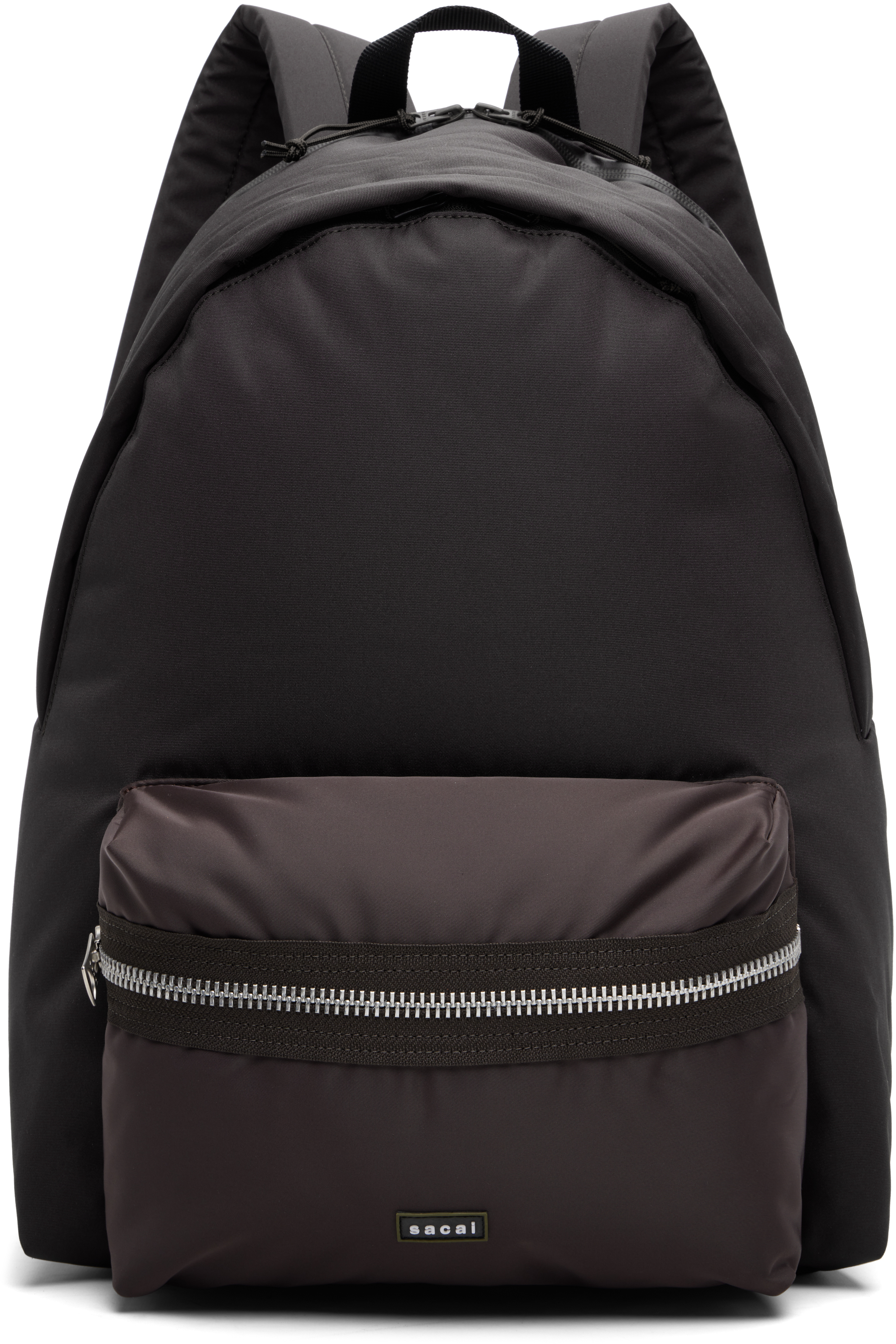 Brown Pocket Backpack