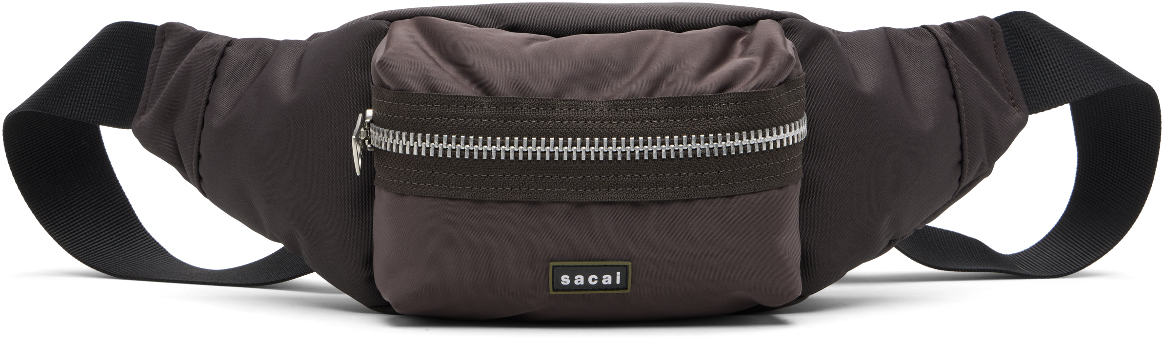 Brown Pocket Belt Bag