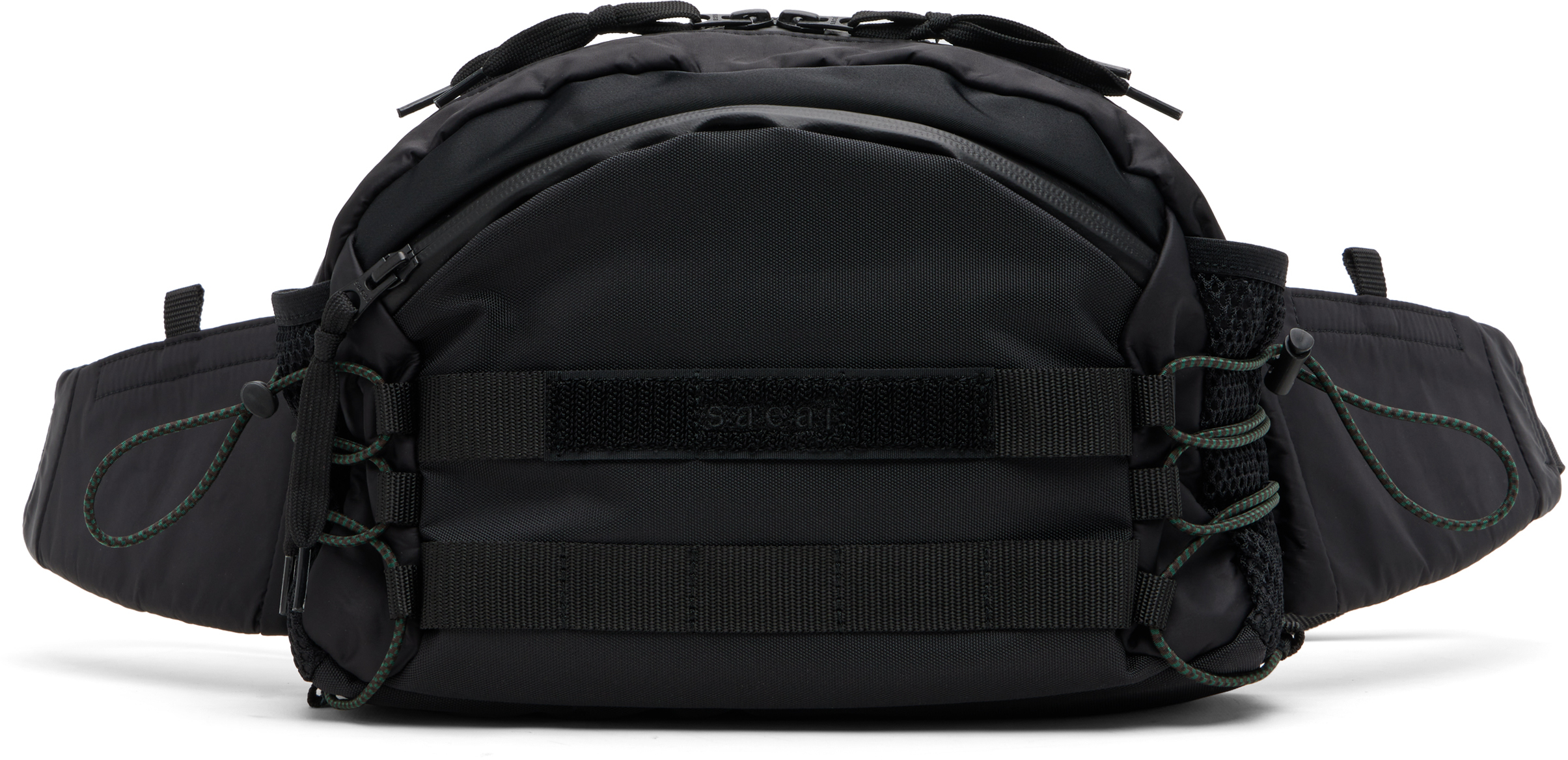 sacai: ブラック Hike Tech ベルトバッグ | SSENSE 日本