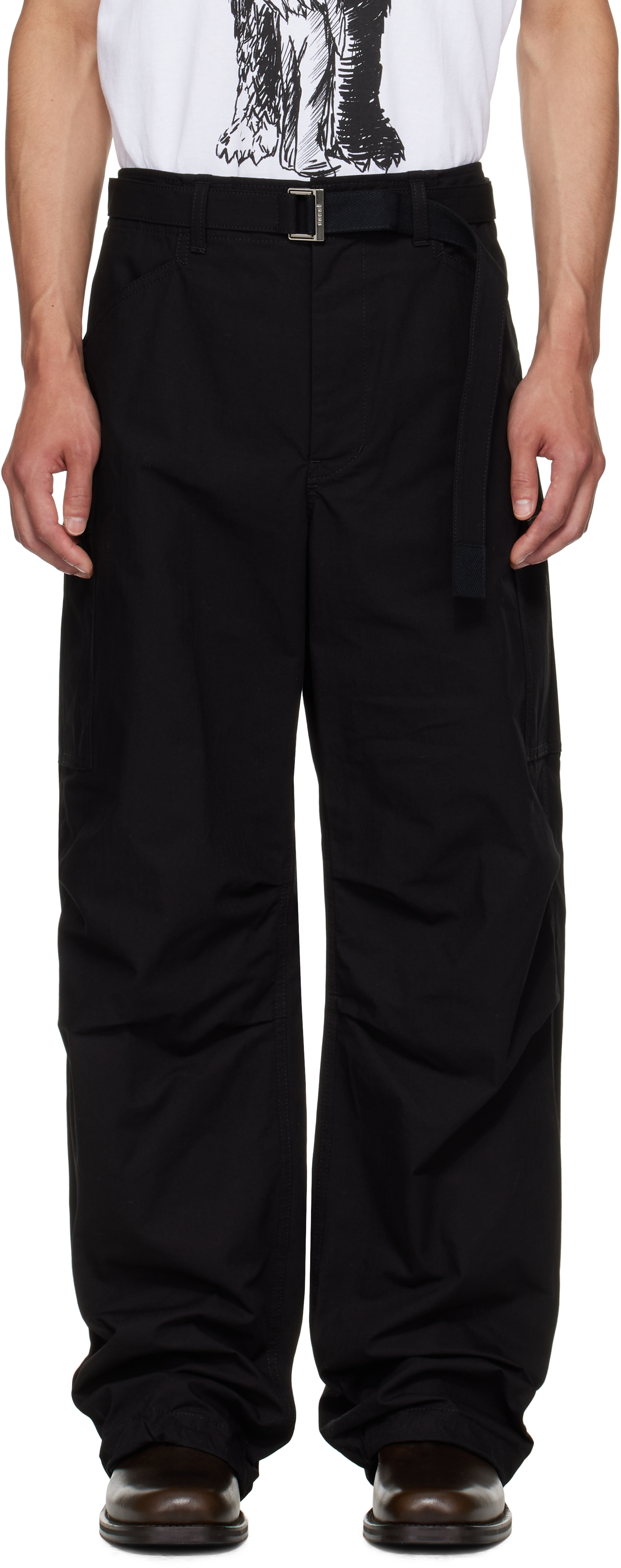 Khaki Ripstop Cargo Pants