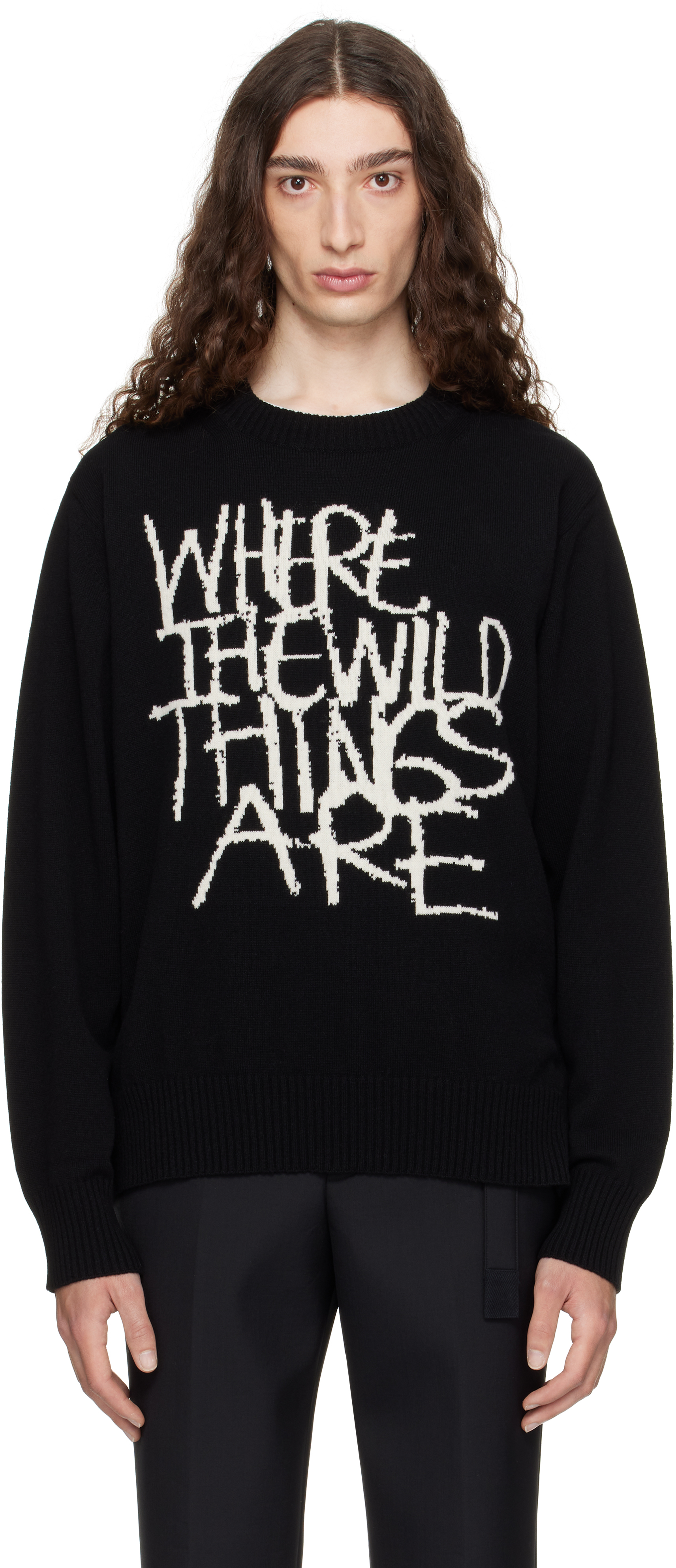 Khaki 'Where The Wild Things Are' Wool Sweater
