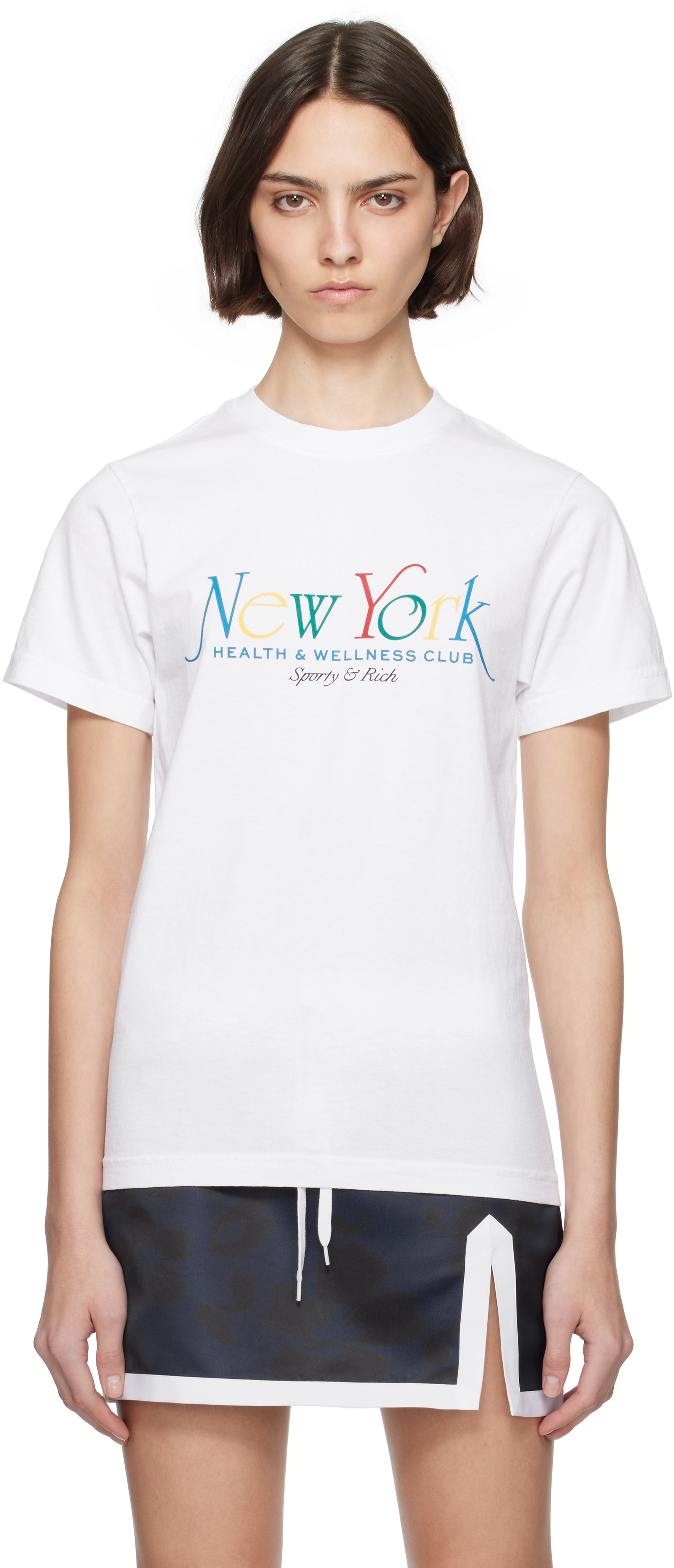 Sporty And Rich White Ny 94 T-shirt