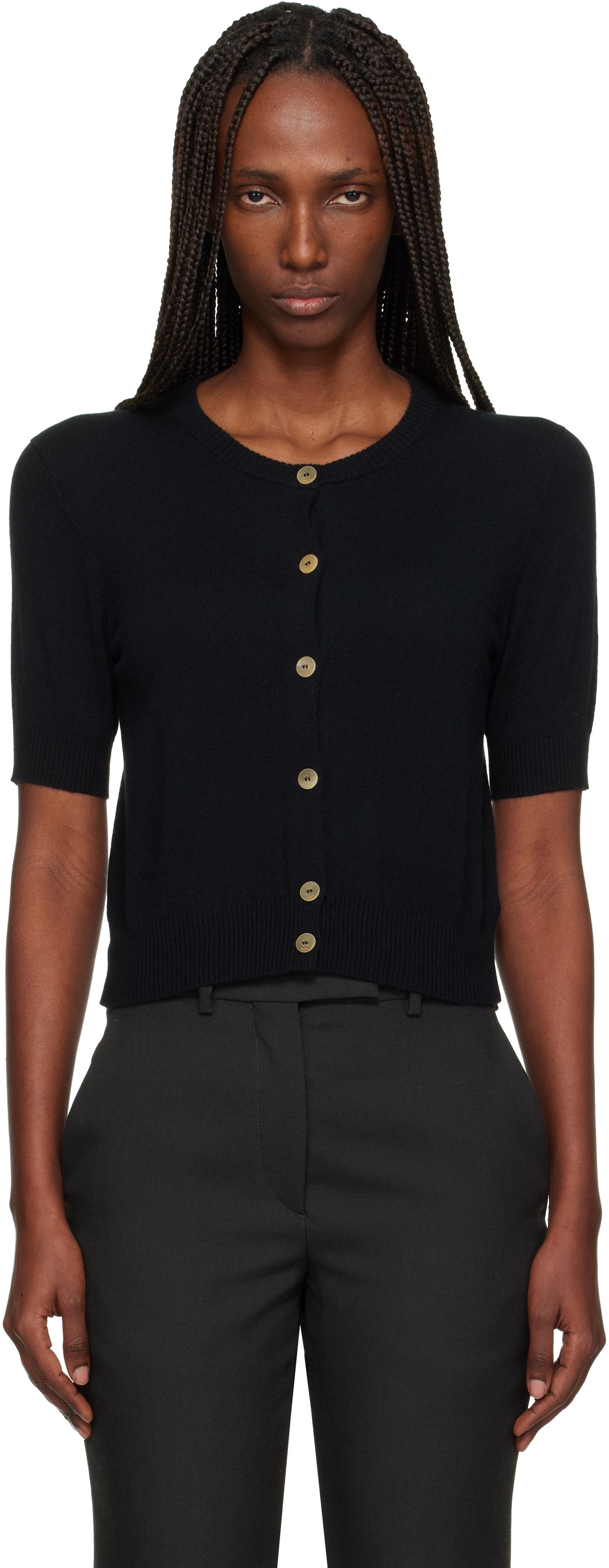 Arch4 Black Stanley Cardigan