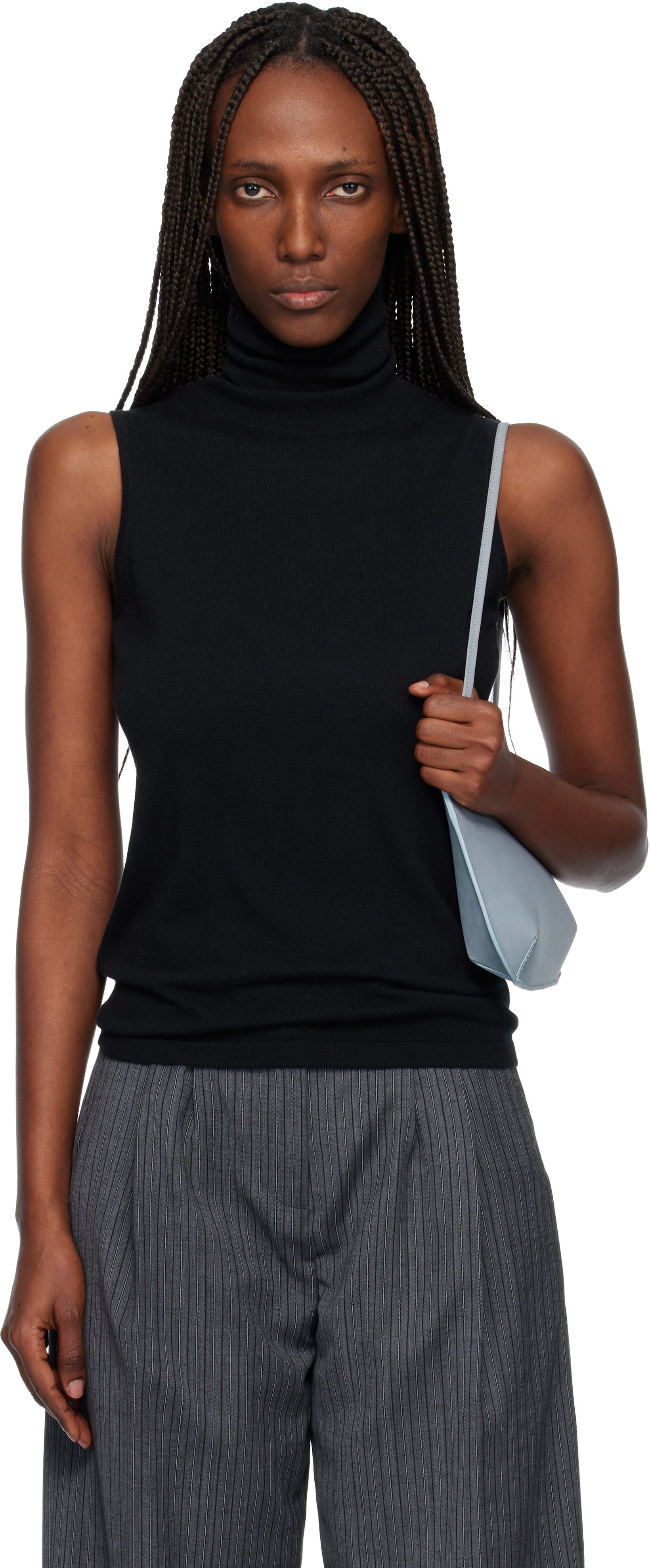 Arch4 Cashmere Top Poppy In Black