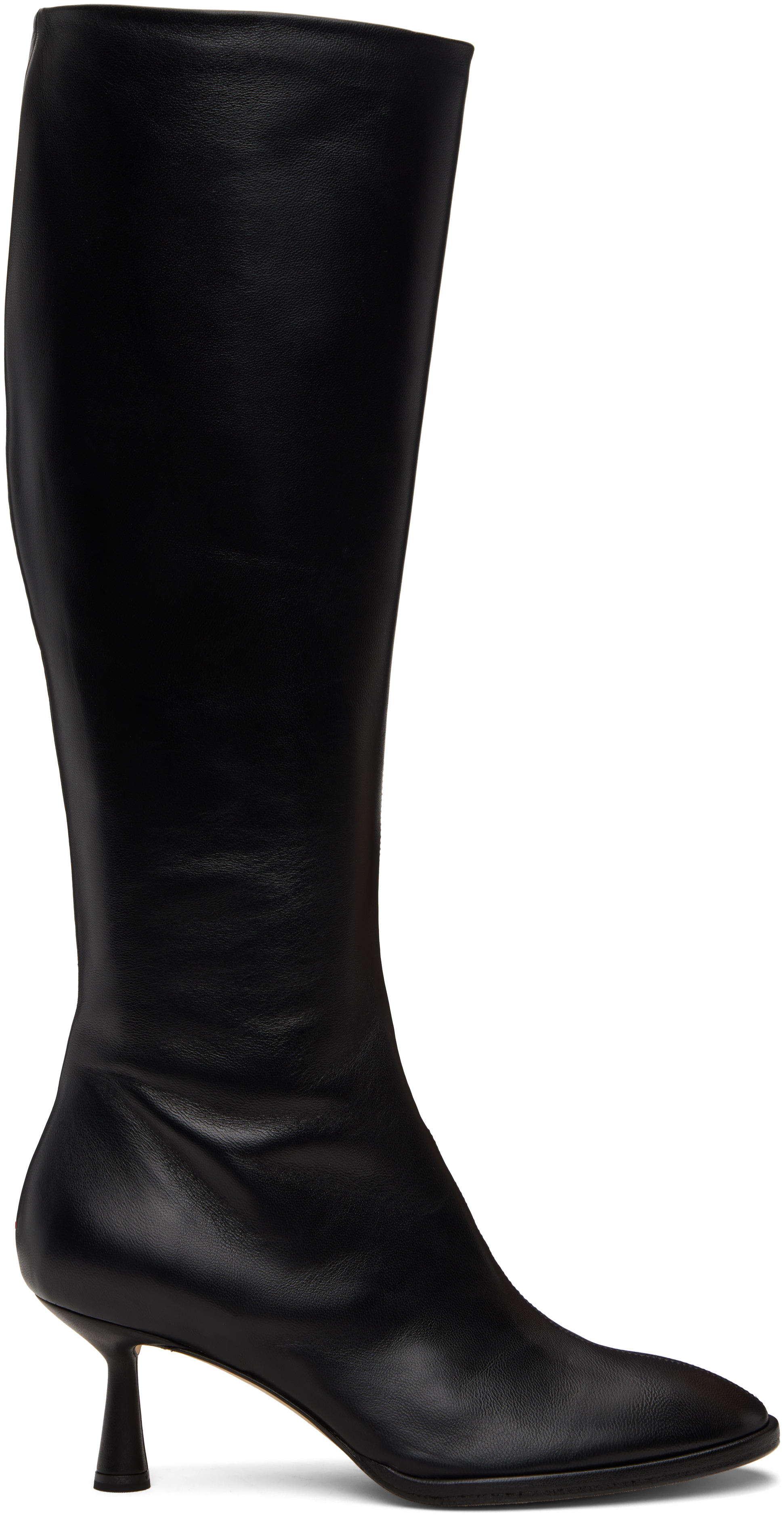 Black Catherine High Sock Boots