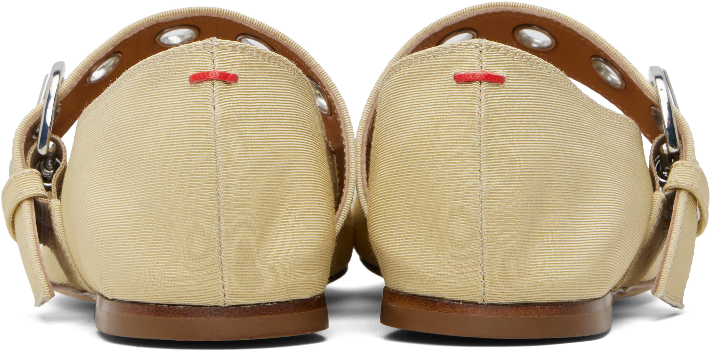 Aeyde Uma Eyelet Mary Jane Ballet Flats