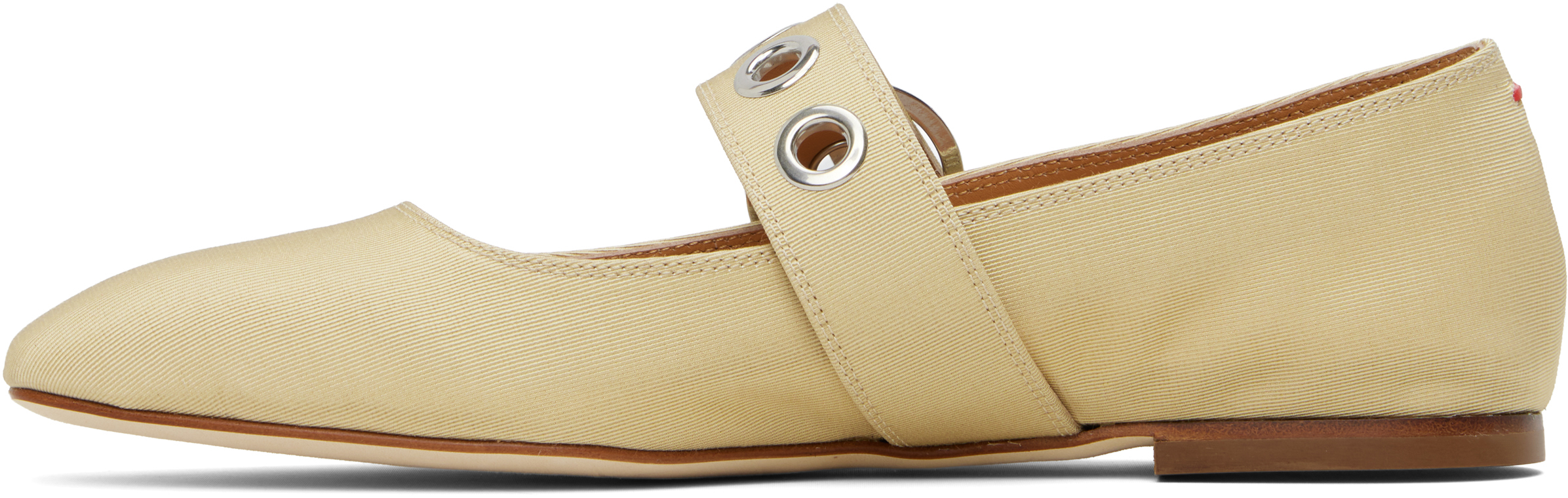 Aeyde Uma Eyelet Mary Jane Ballet Flats