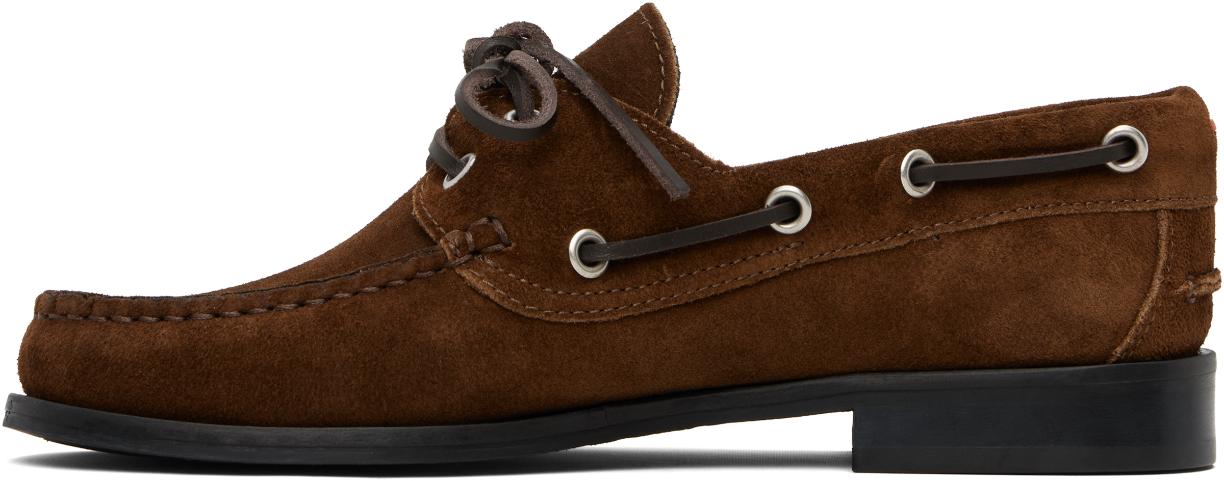 Aeyde Harris Cow Suede Leather Tobacco