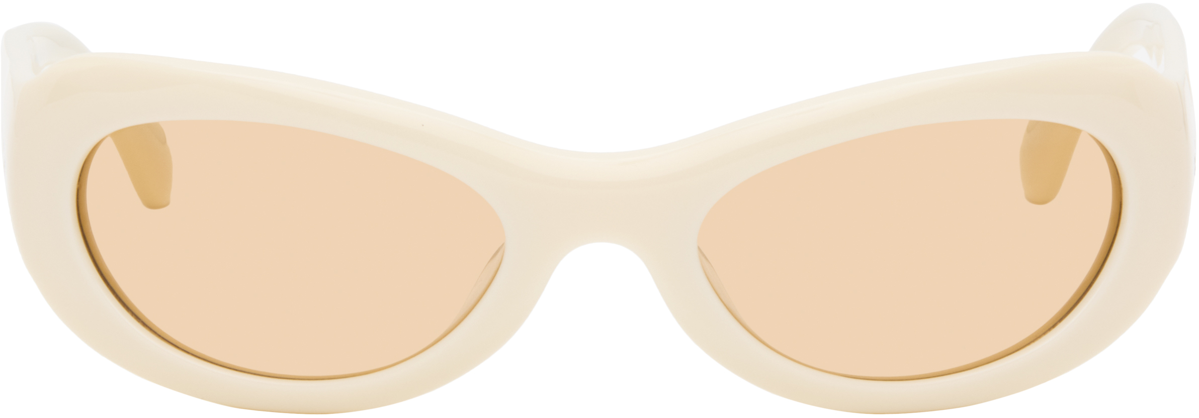 SSENSE Exclusive Beige Khilna Sunglasses