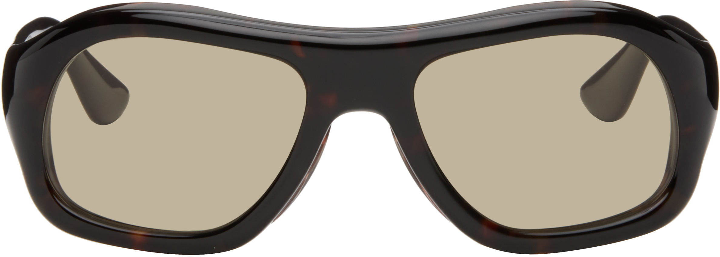 Brown Gray Sunglasses